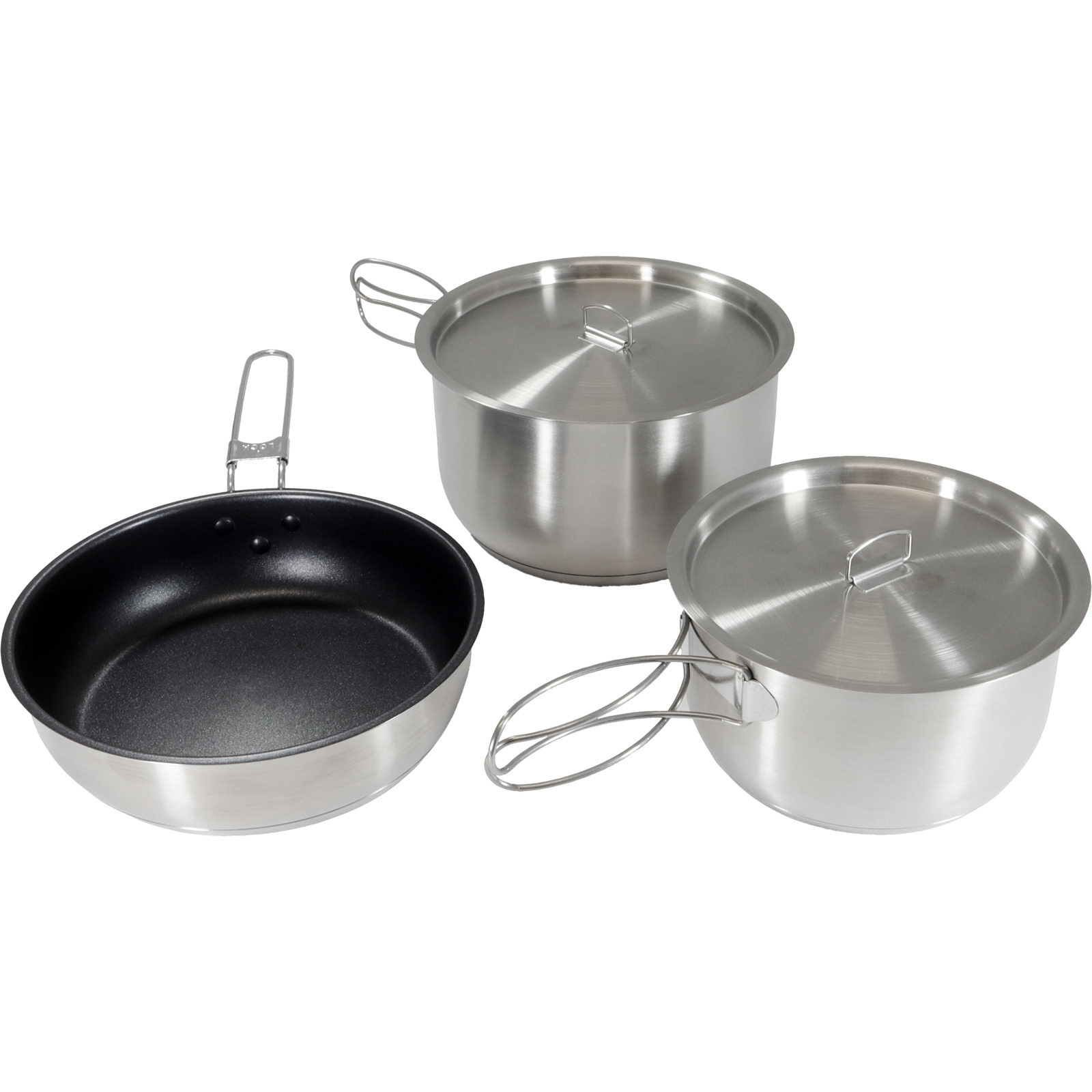 Origin Outdoors Edelstahlkochset Non-Stick - Topf- & Pfannenset - Bild 2