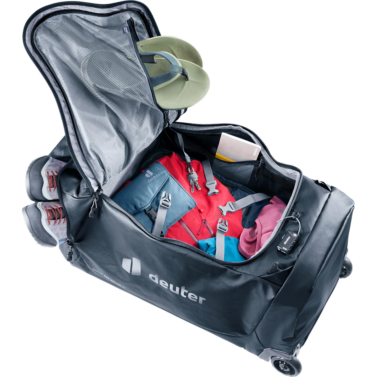 deuter Duffel Pro Roller 90 - Rollen-Reisetasche black - Bild 28