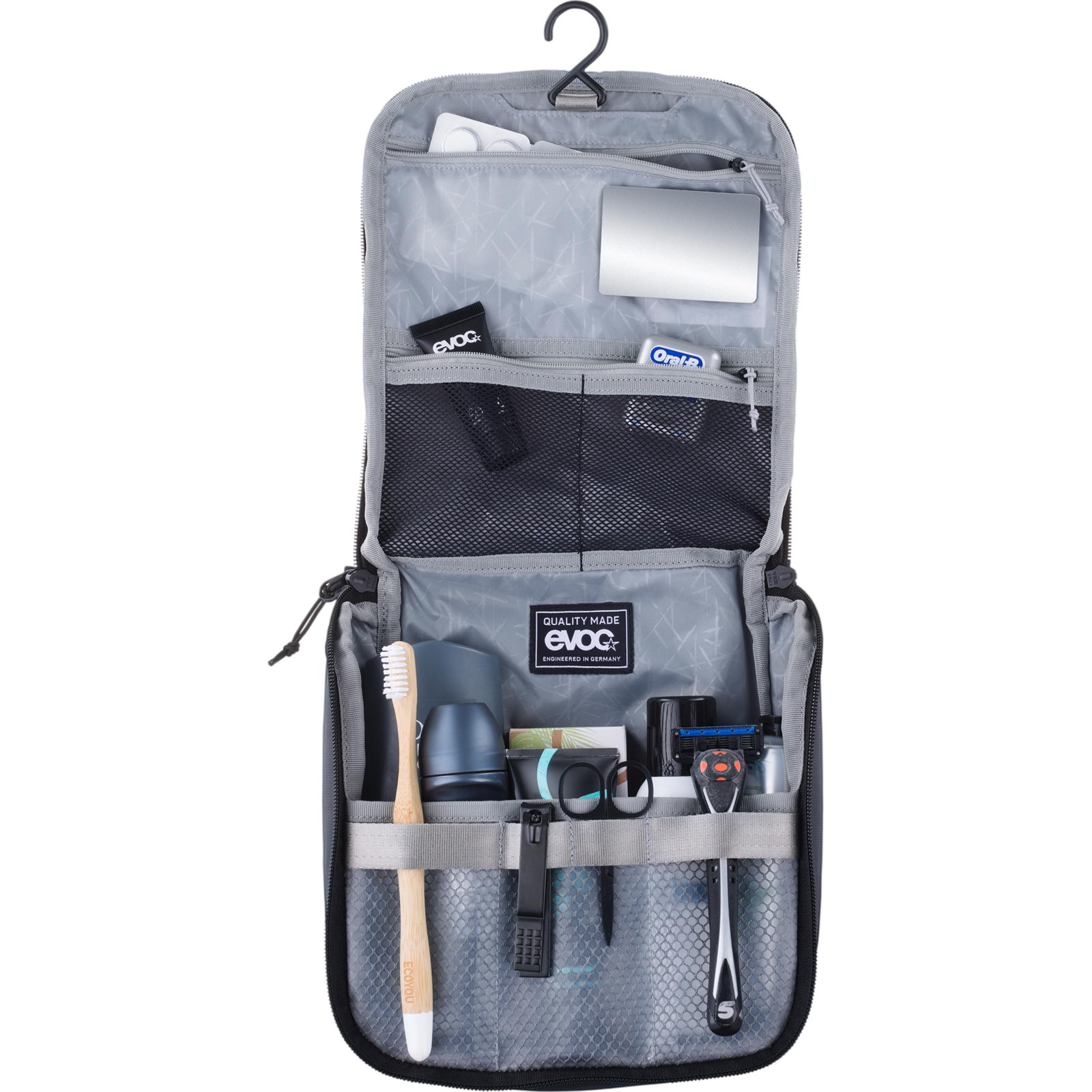 EVOC Wash Pouch - Kulturbeutel carbon grey-black - Bild 3