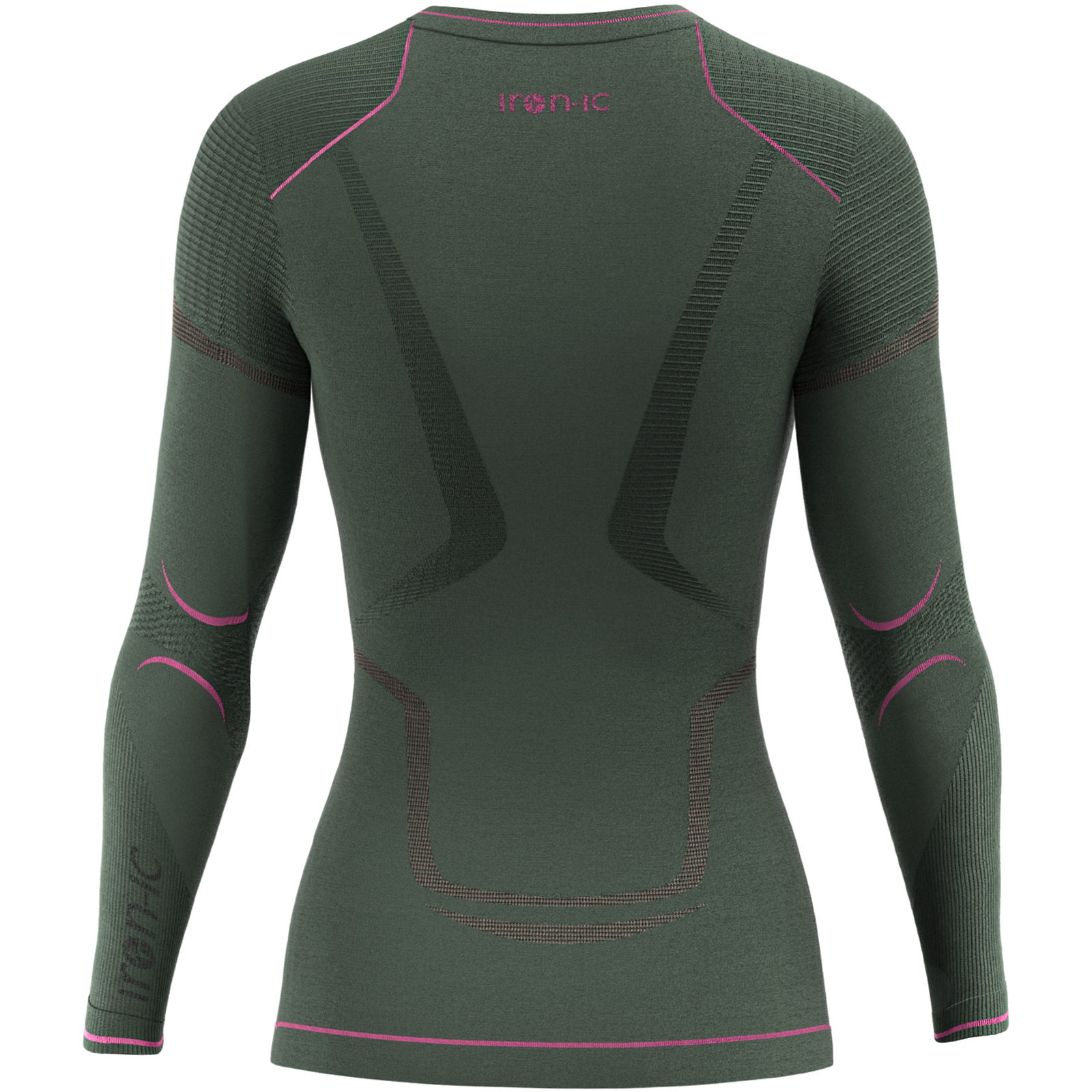 iron-ic Performance Longsleeve Woman - Funktionsshirt dark green - Bild 4