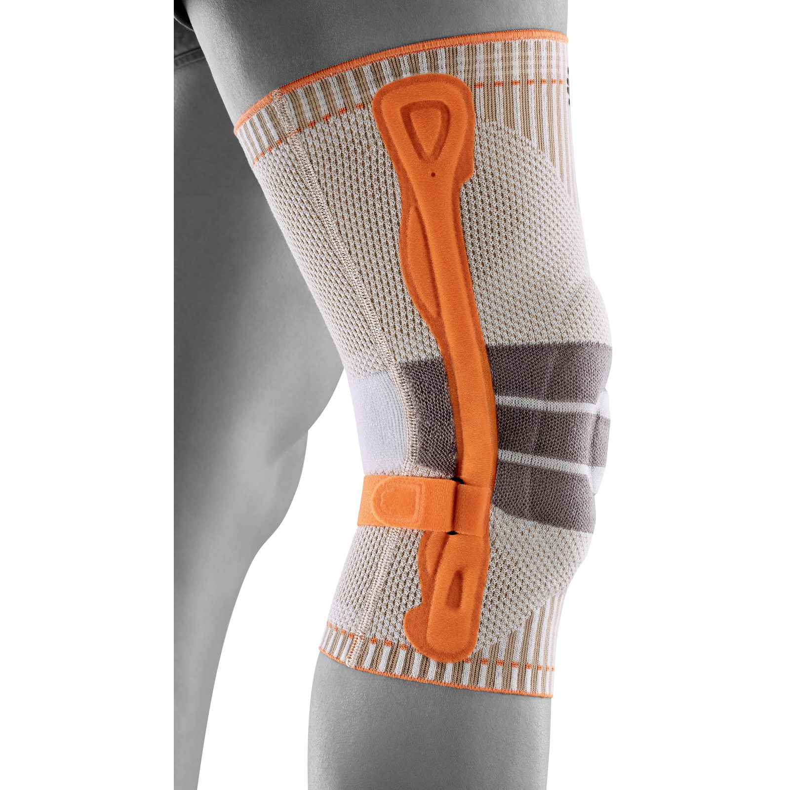 Bauerfeind Sports Outdoor Knee Support - Kniebandage sandstone-orange - Bild 4