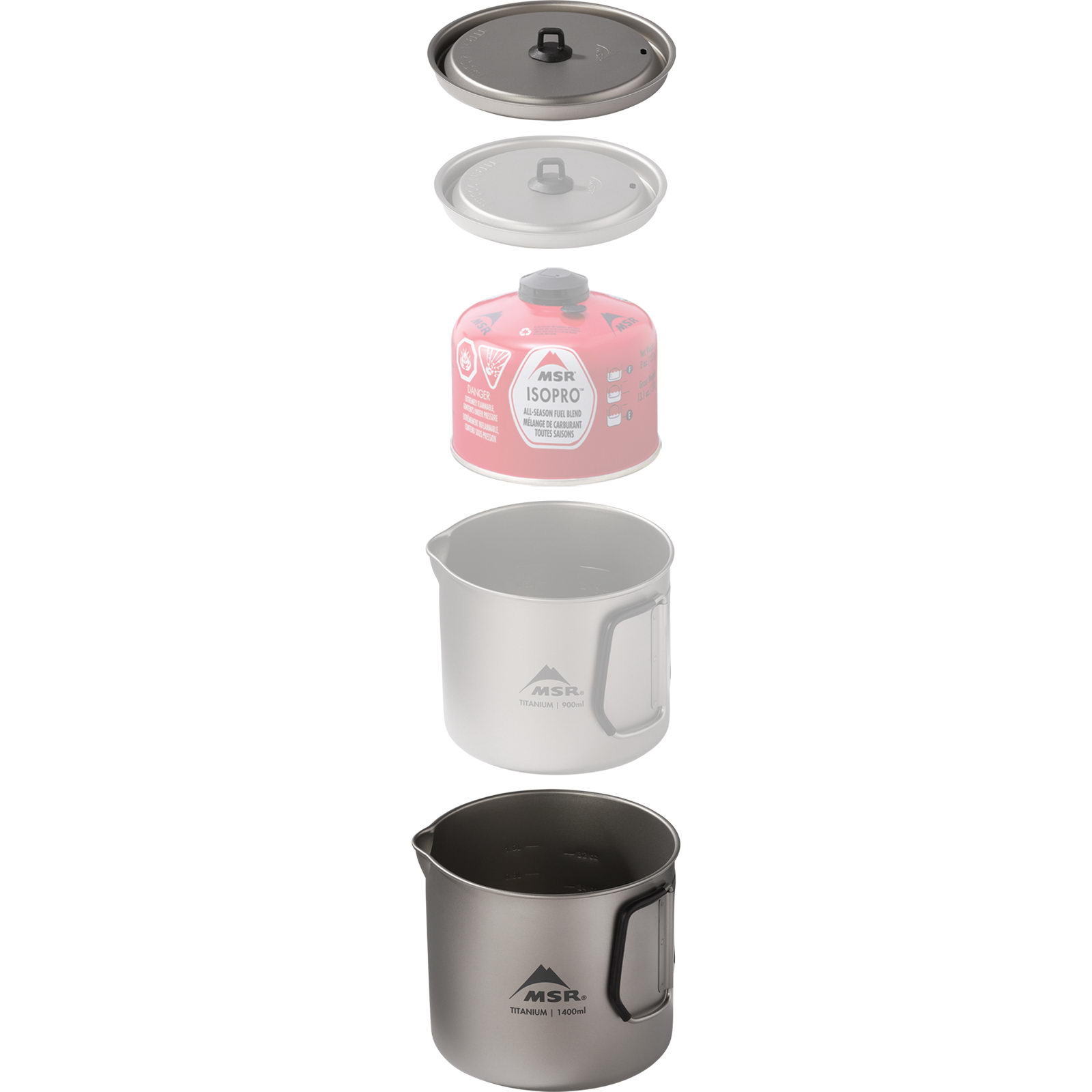 MSR Titan Kettle 1400 ml - Titan-Kochkessel - Bild 6
