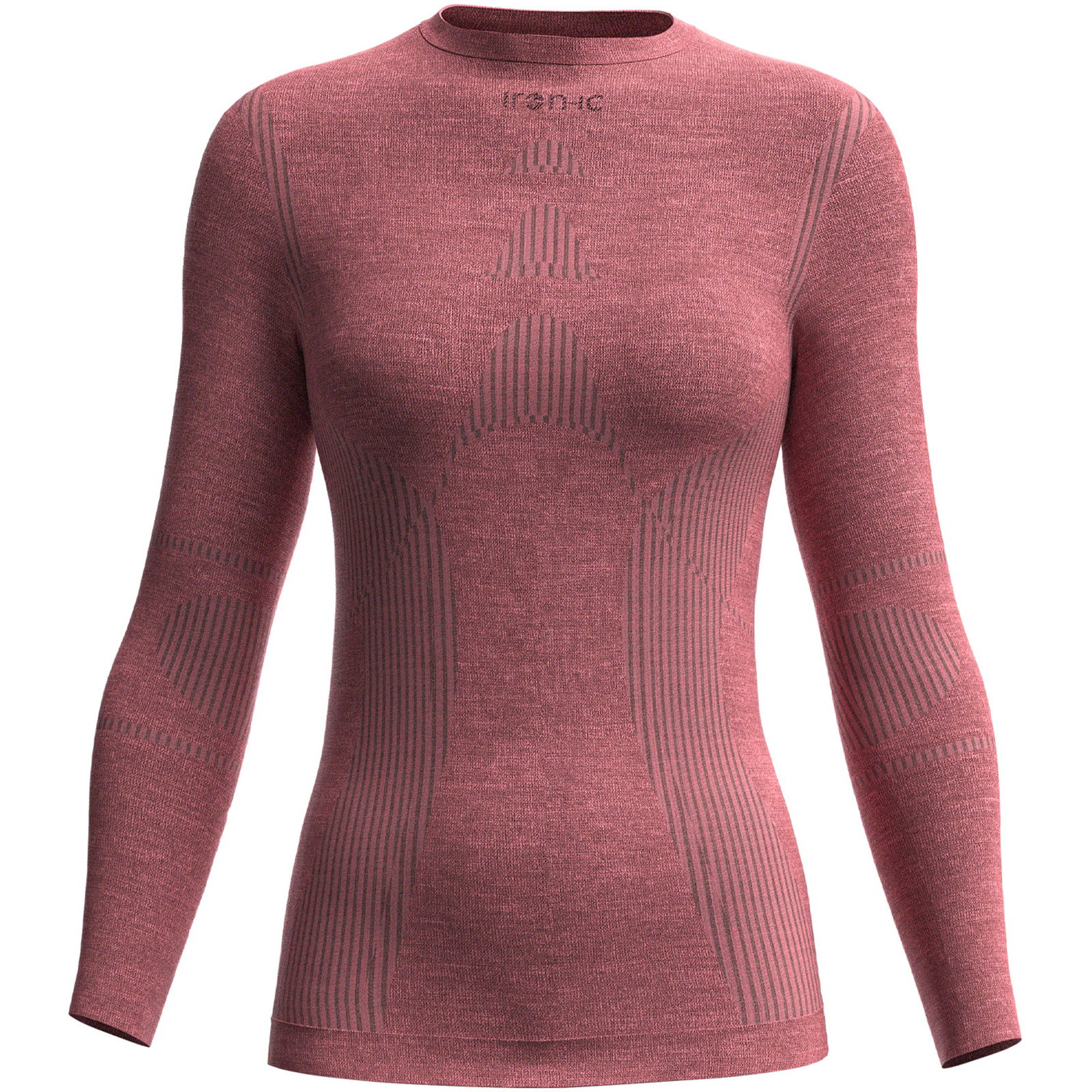 iron-ic Merino 40 Longsleeve Woman - Langarmshirt rose - Bild 3