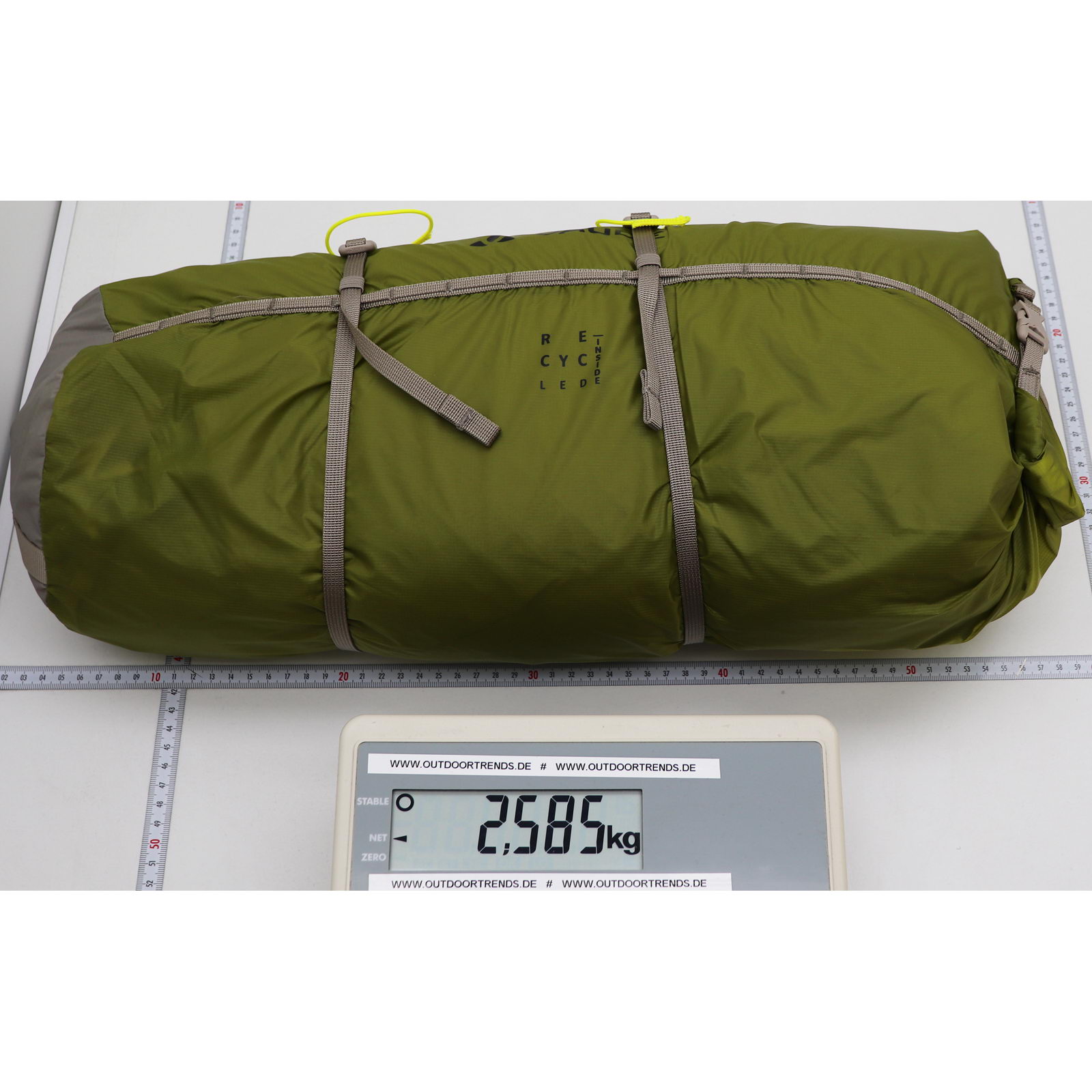 VAUDE Ultralight Chapel XT 2P - 2-Personen-Zelt wild lime - Bild 12
