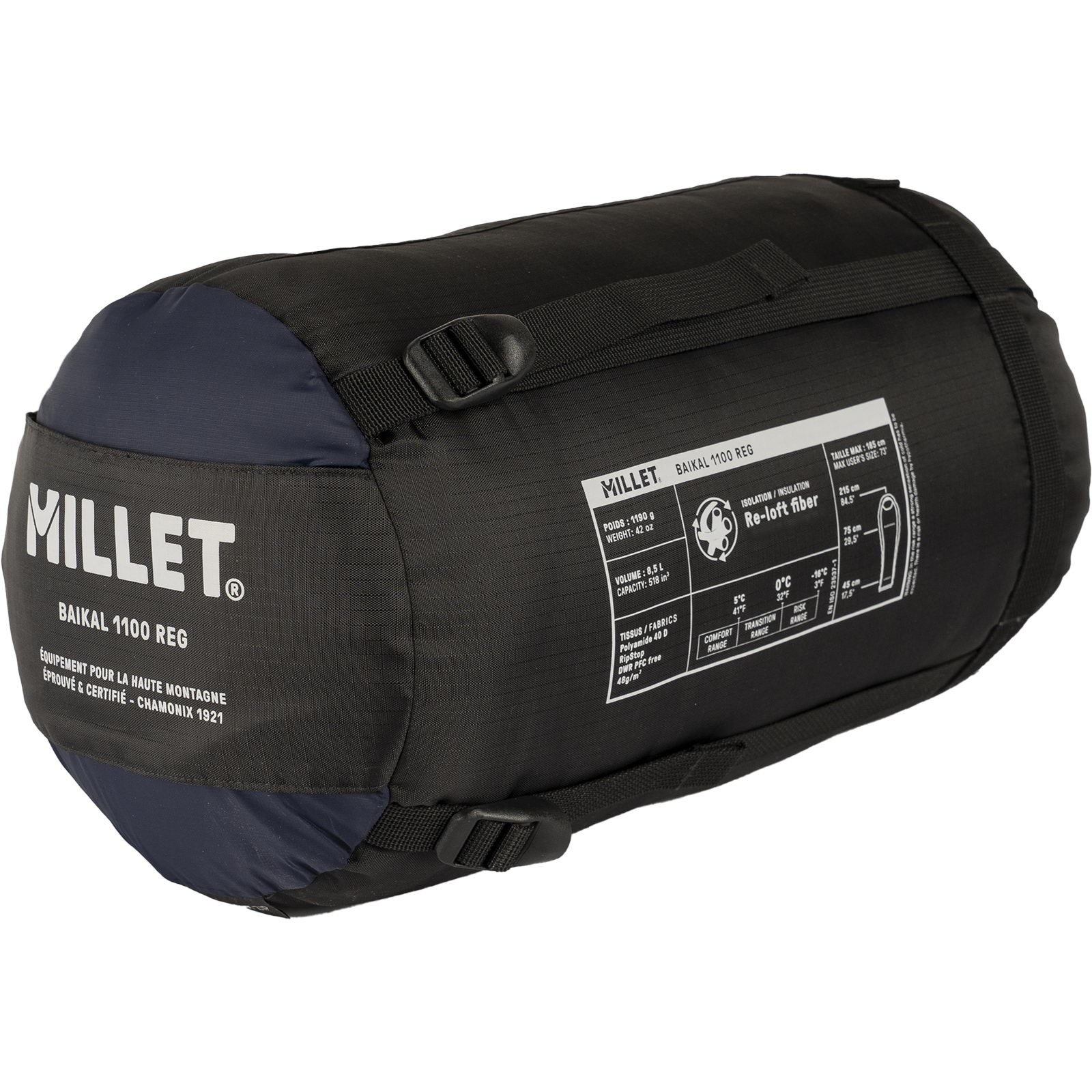 MILLET Baikal 1100 - Kunstfaserschlafsack saphir - Bild 3