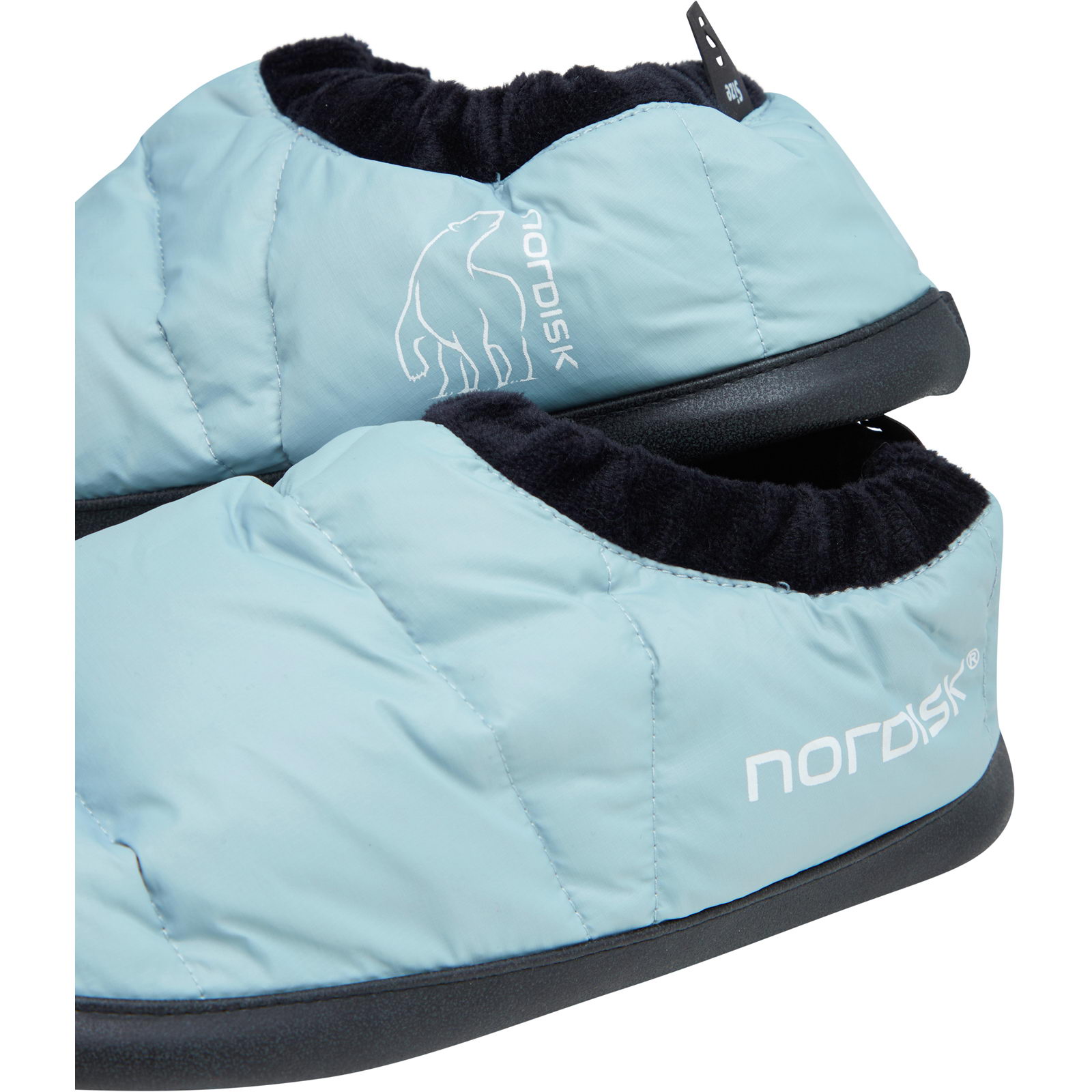 Nordisk Mos Down Slippers - Hüttenschuhe arona blue - Bild 5