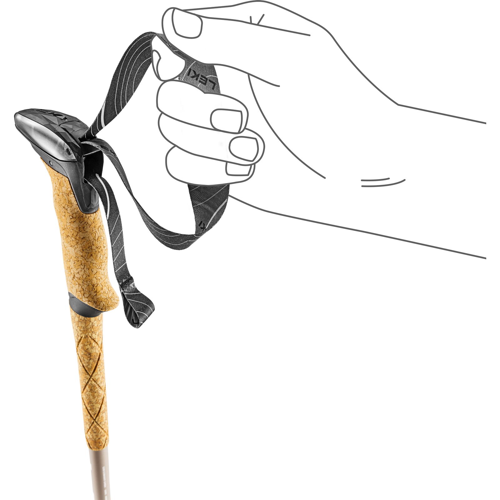 LEKI Makalu Lite AntiShock Compact - Trekking-Stöcke - Bild 4