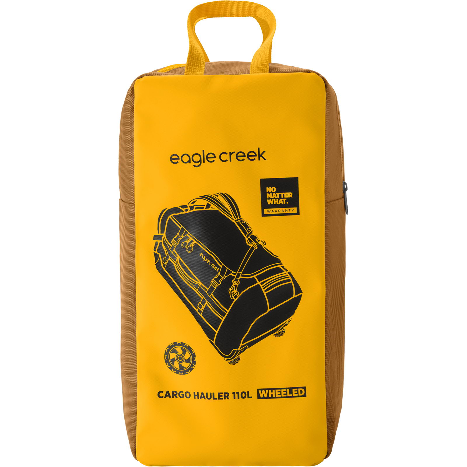 Eagle Creek Cargo Hauler Rolling Duffel 110L - Rollen-Reisetasche citrus orange - Bild 54