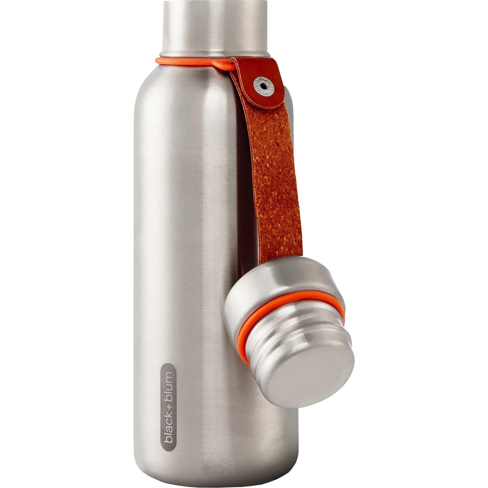 black+blum Insulated Bottle 500 ml - Edelstahl-Isolierflasche orange - Bild 4