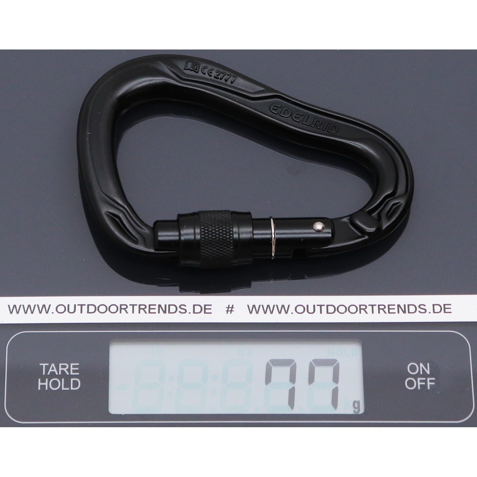 Edelrid HMS Bullet Screw II - Karabiner black - Bild 3