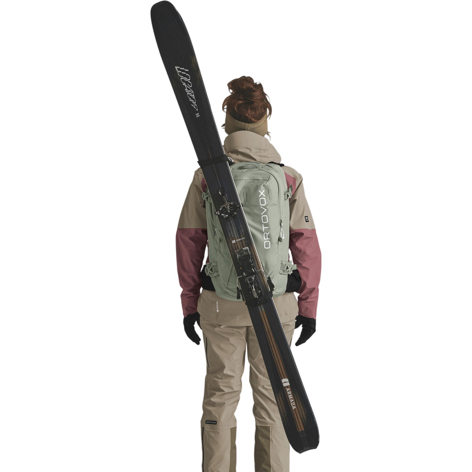 Ortovox Haute Route 30 S - Skitourenrucksack green sage - Bild 16