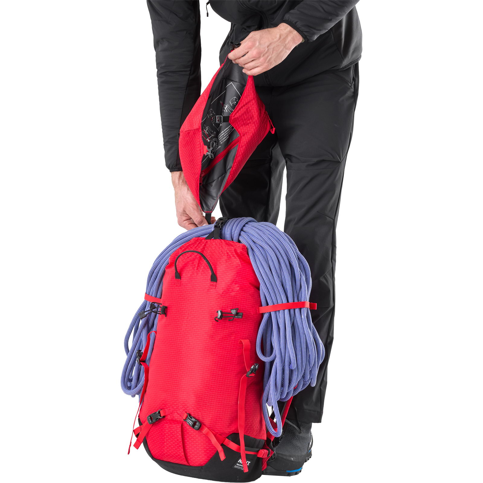 MILLET Prolighter 30+10 - Alpinrucksack red - Bild 4