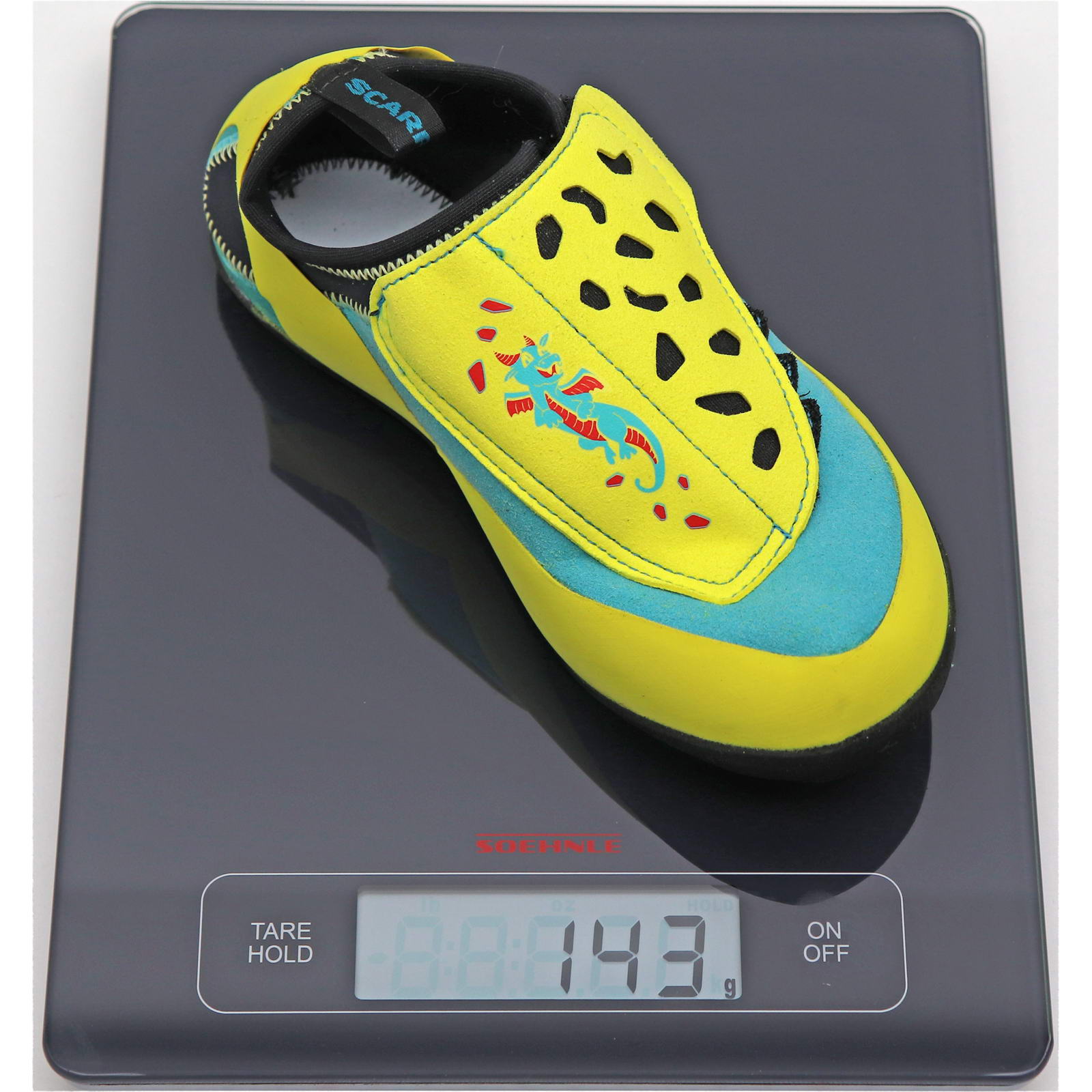 Scarpa Piki J - Kinder-Kletterschuh maledive-yellow - Bild 8