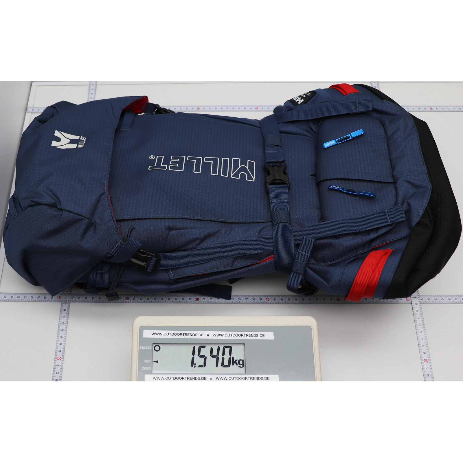 MILLET Peuterey 45+10 - Alpinrucksack dark denim - Bild 16