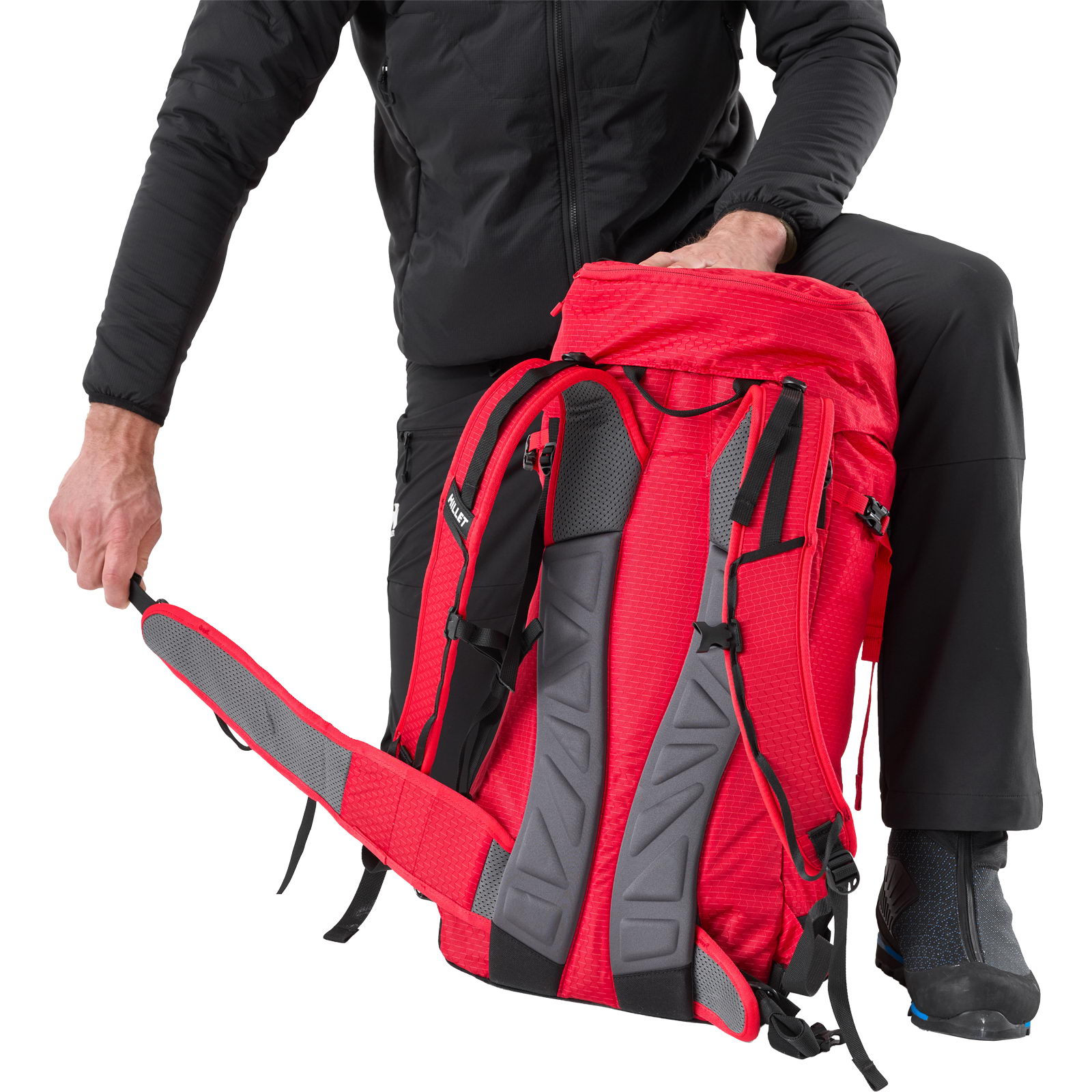 MILLET Prolighter 30+10 - Alpinrucksack red - Bild 6