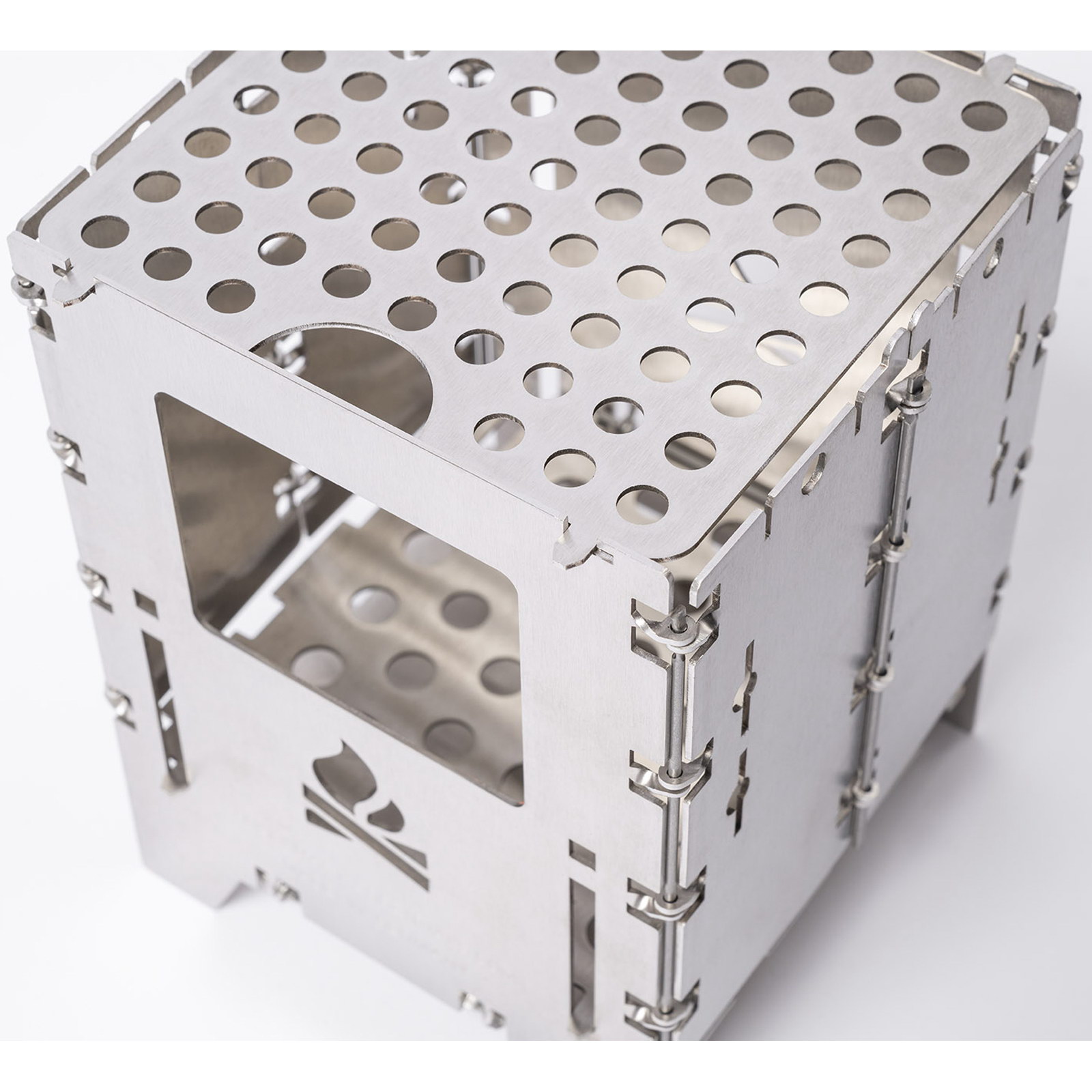 bushcraft essentials Universalrost Bushbox LF Titanium - Bild 6