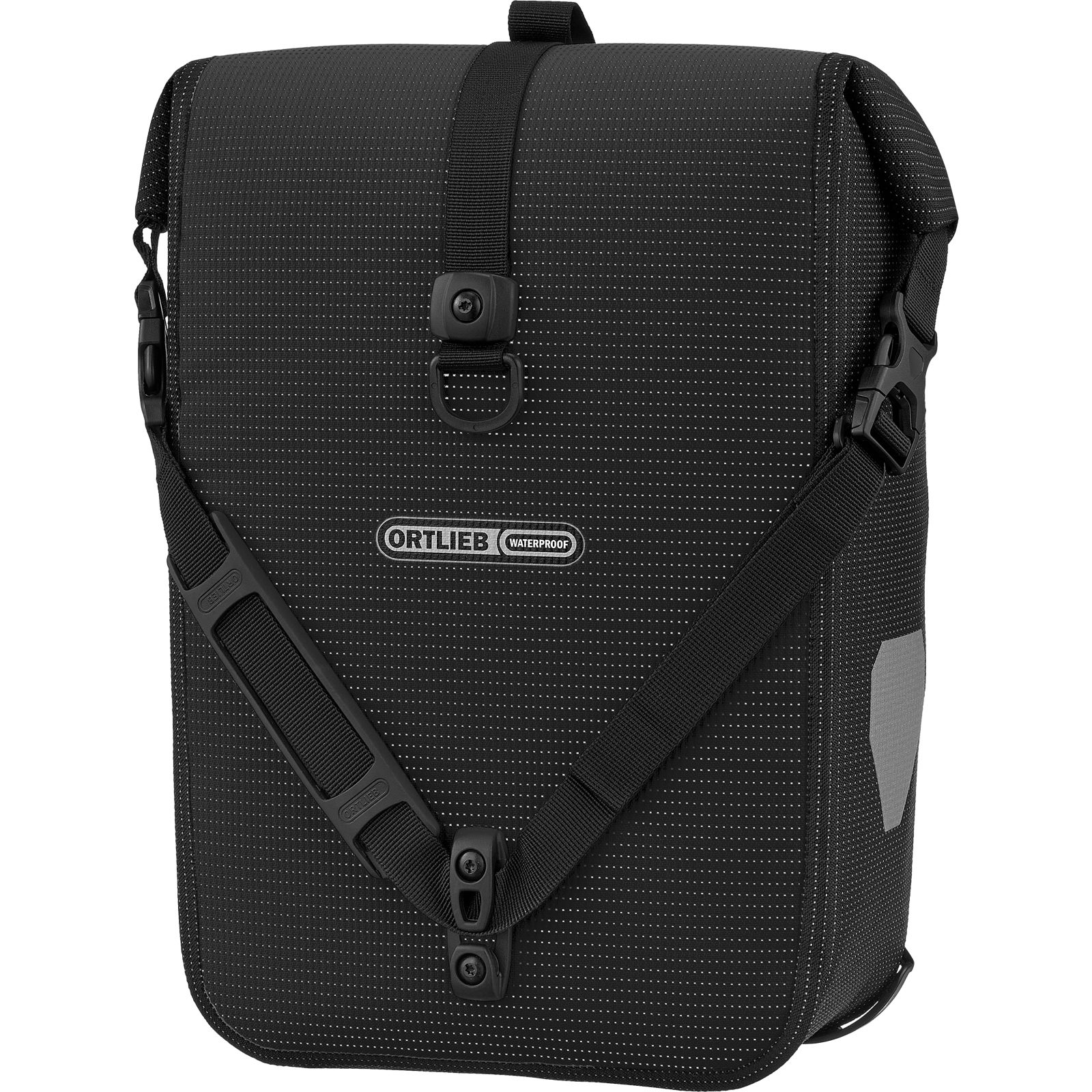 ORTLIEB SPORT-ROLLER 14.5L High Vis - Vorderrad-Tasche black reflective - Bild 7