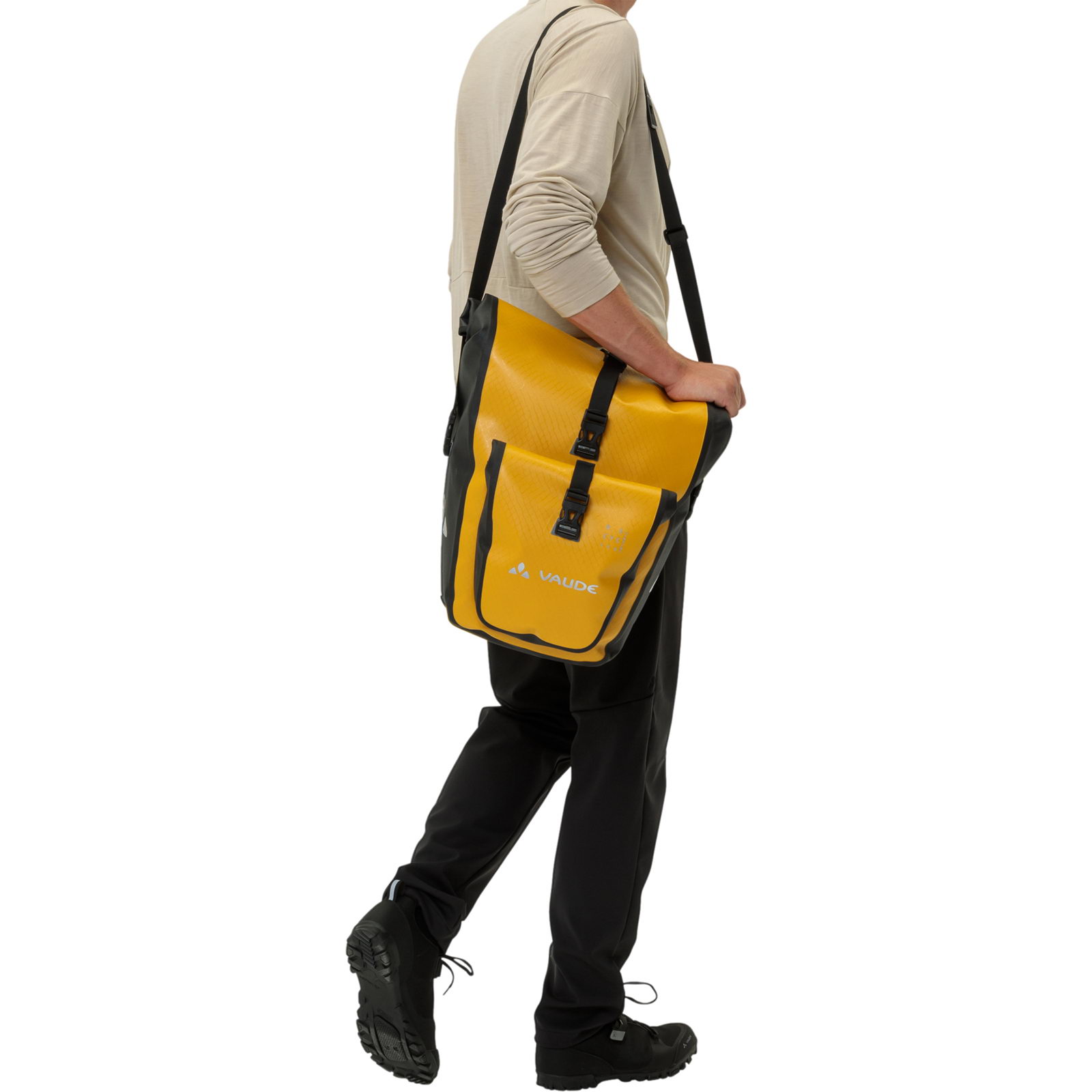 VAUDE Aqua Back Plus Single (rec) - Gepäckträgertasche burnt yellow - Bild 13