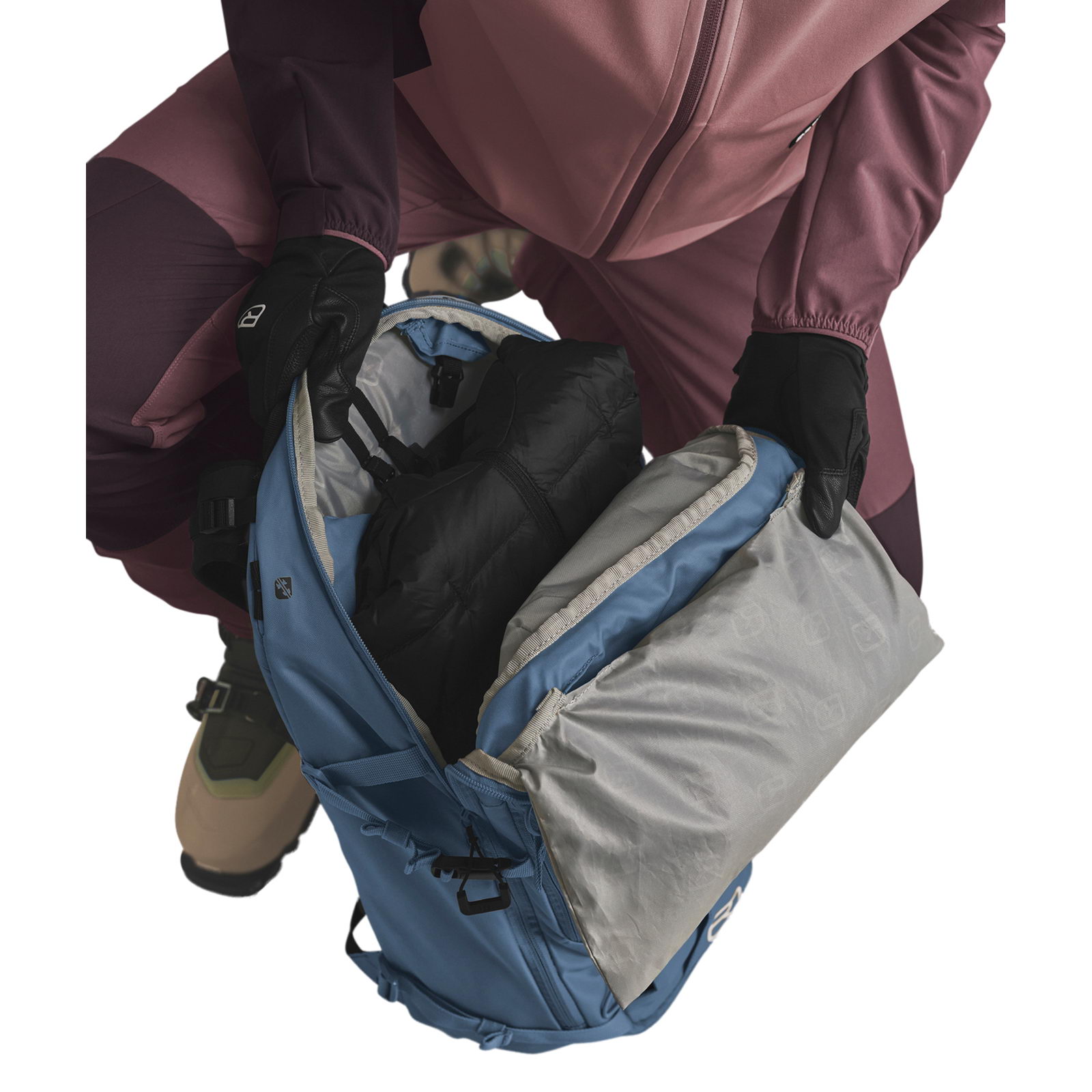 Ortovox Venet Tour 28 S - Skitourenrucksack light nunatak - Bild 29