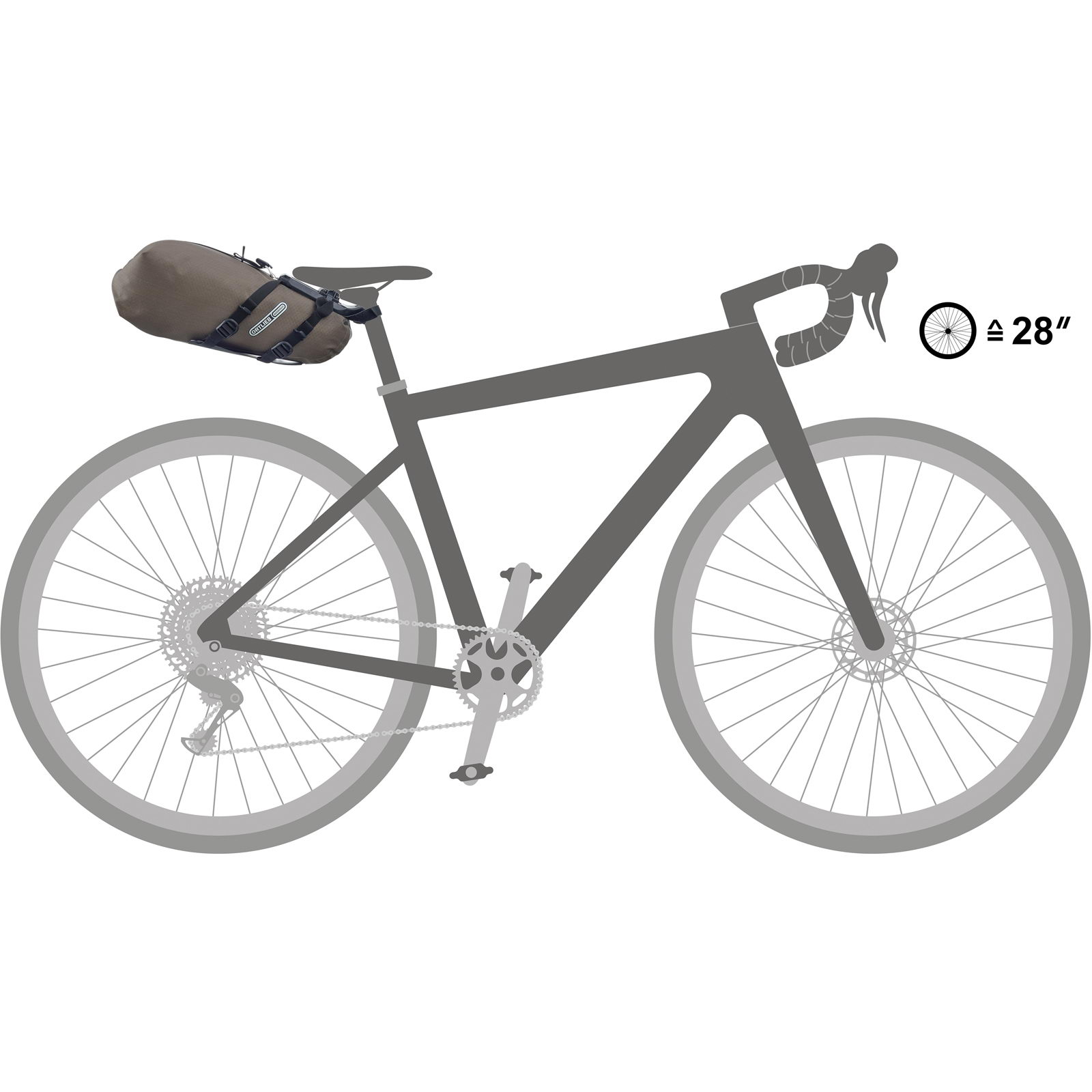 ORTLIEB Seat-Pack QR 7,5L - Sattelstützentasche dark sand - Bild 12