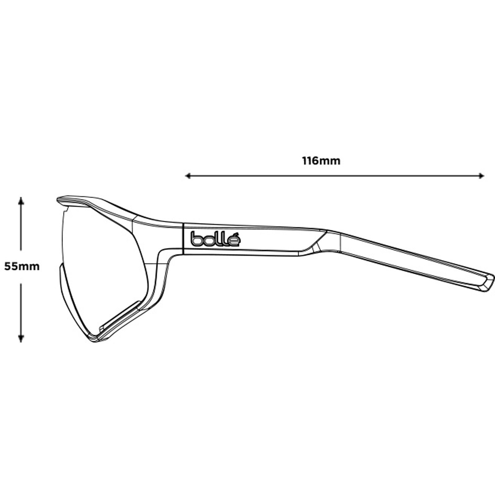 bollé Shifter Volt+ Ruby Polarized Cat 3 - Fahrradbrille creator teal metallic - Bild 7