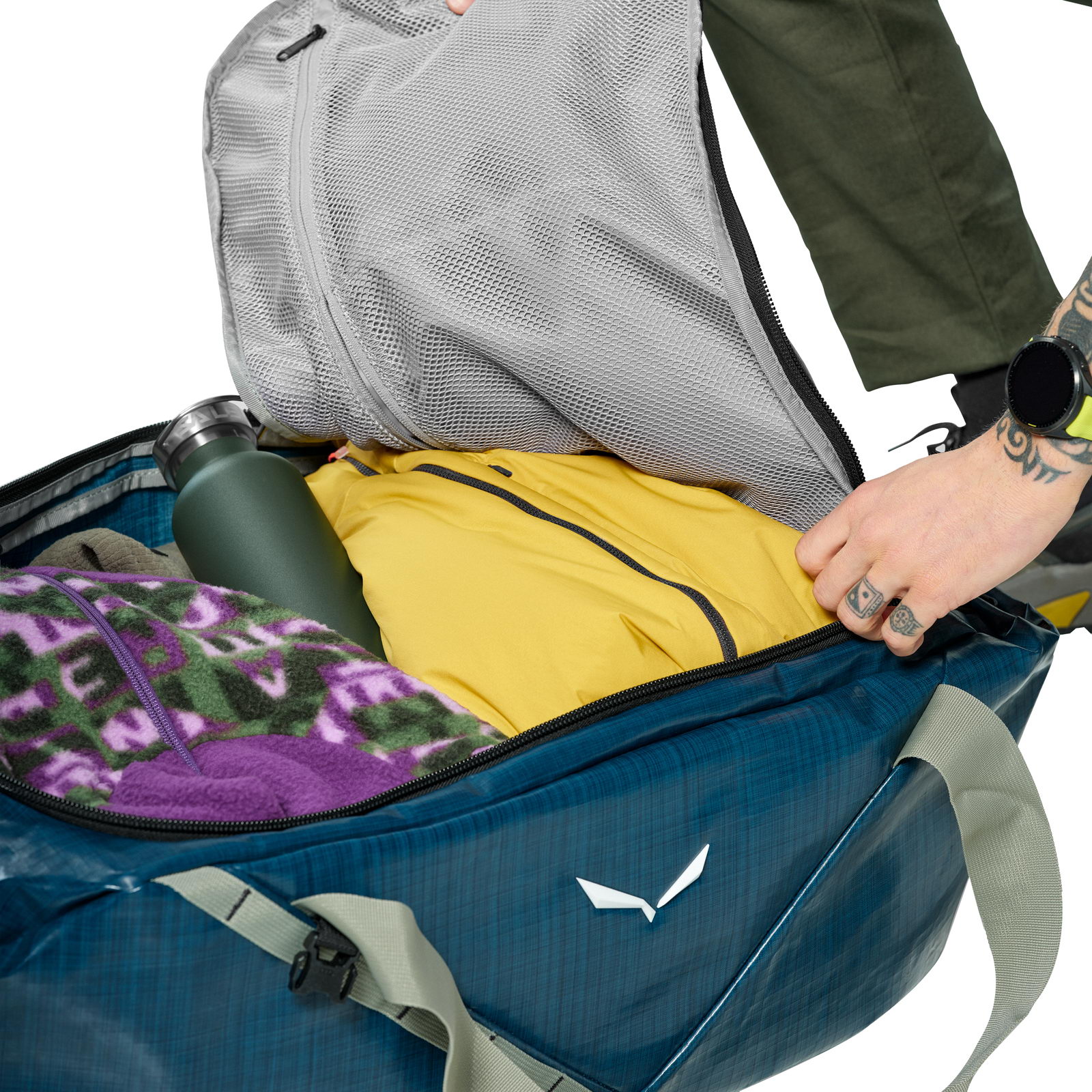 Salewa Discovery Duffle M - Reisetasche pond - Bild 6