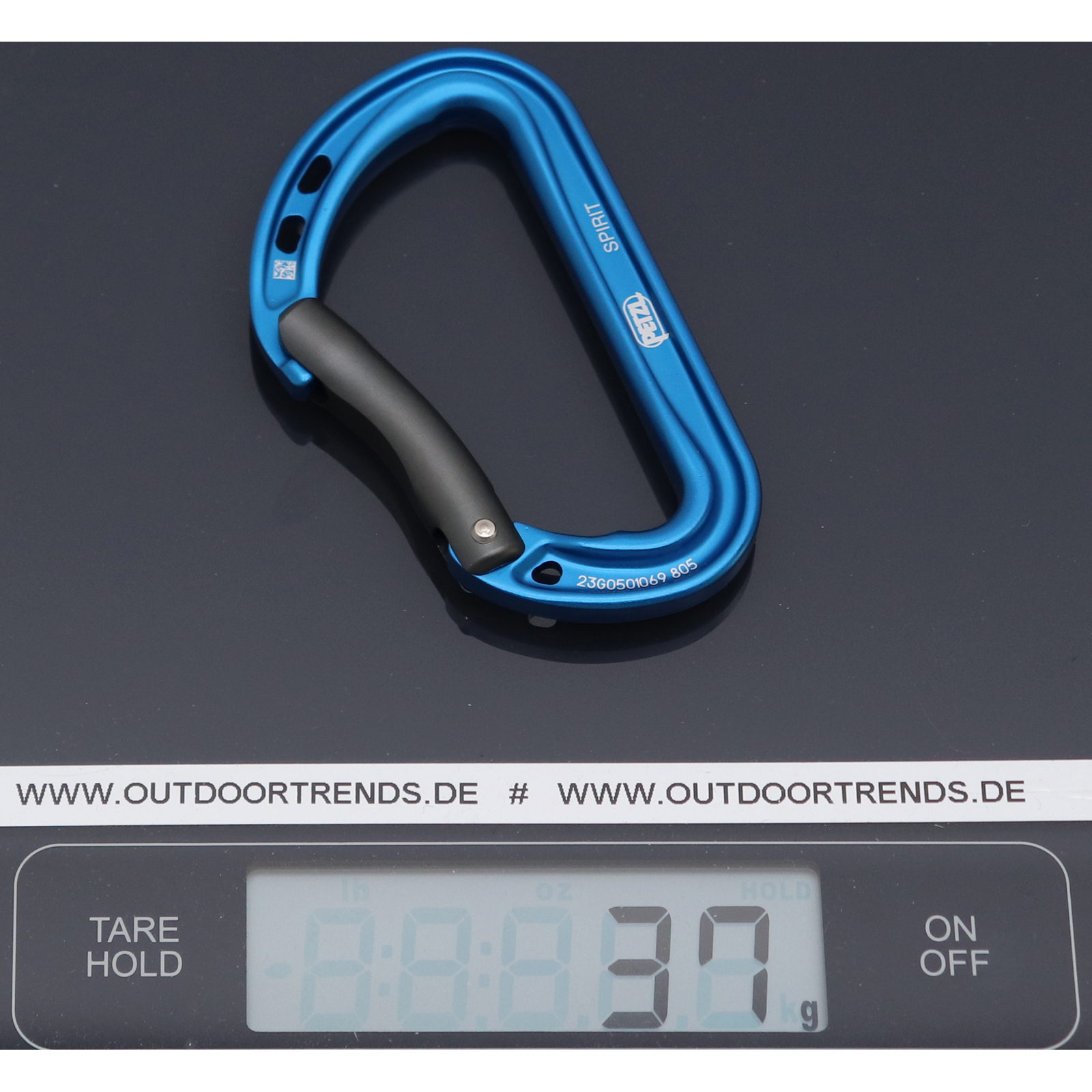 Petzl Spirit Bent - Kletterkarabiner red - Bild 10