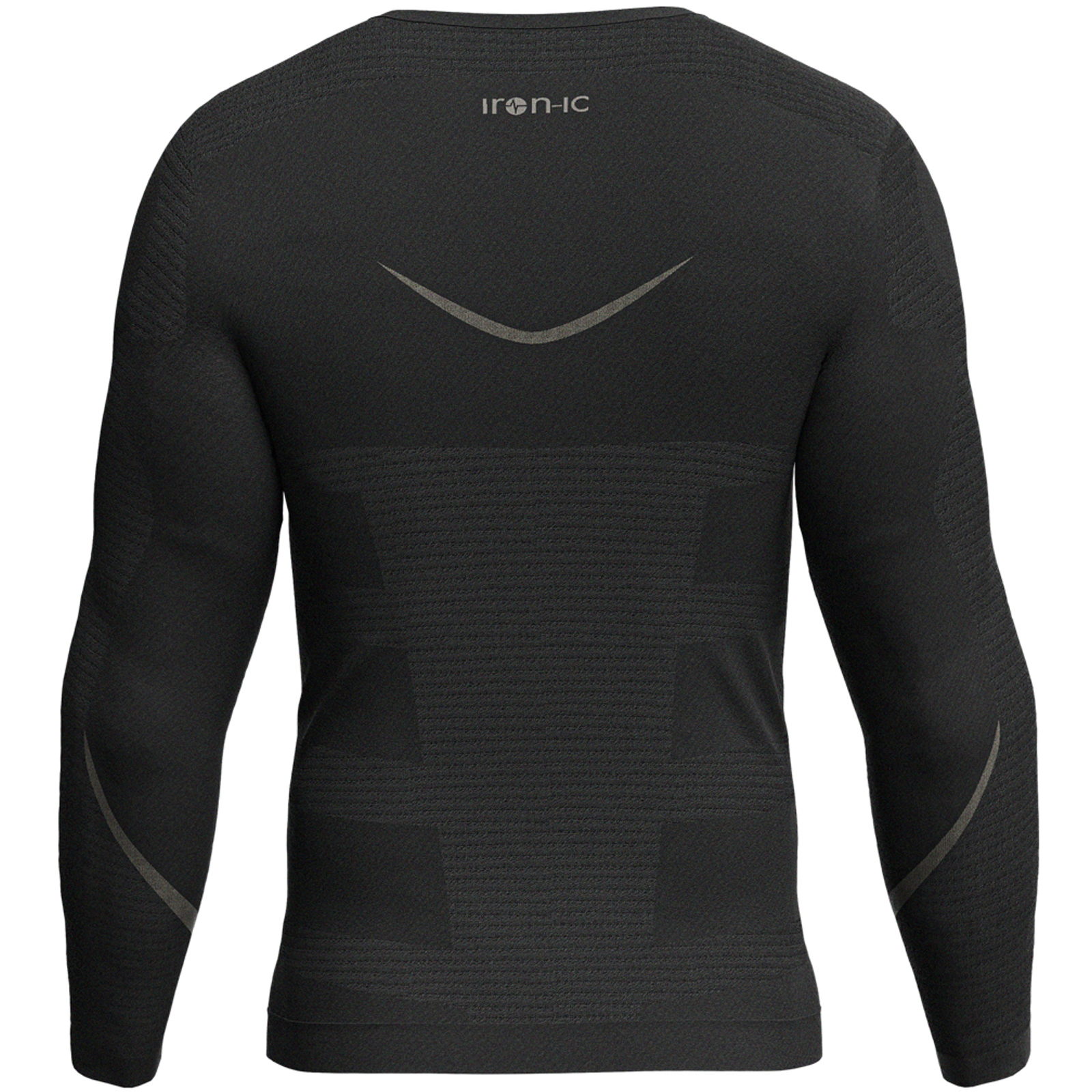 iron-ic Smear Longsleeve Man - Langarmshirt black - Bild 2