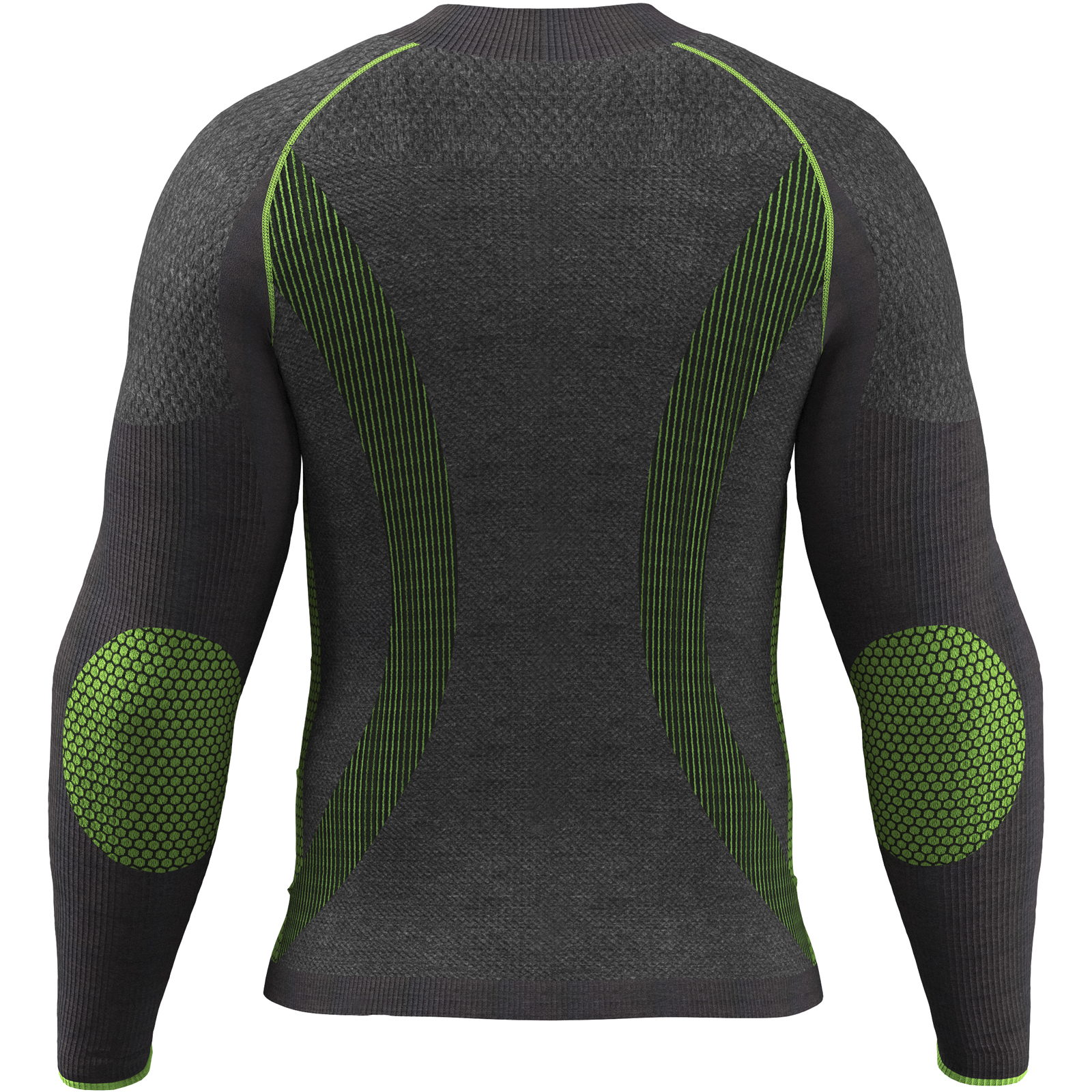 iron-ic I-PROTECT Longsleeve Man - Funktionsshirt black-neon - Bild 3