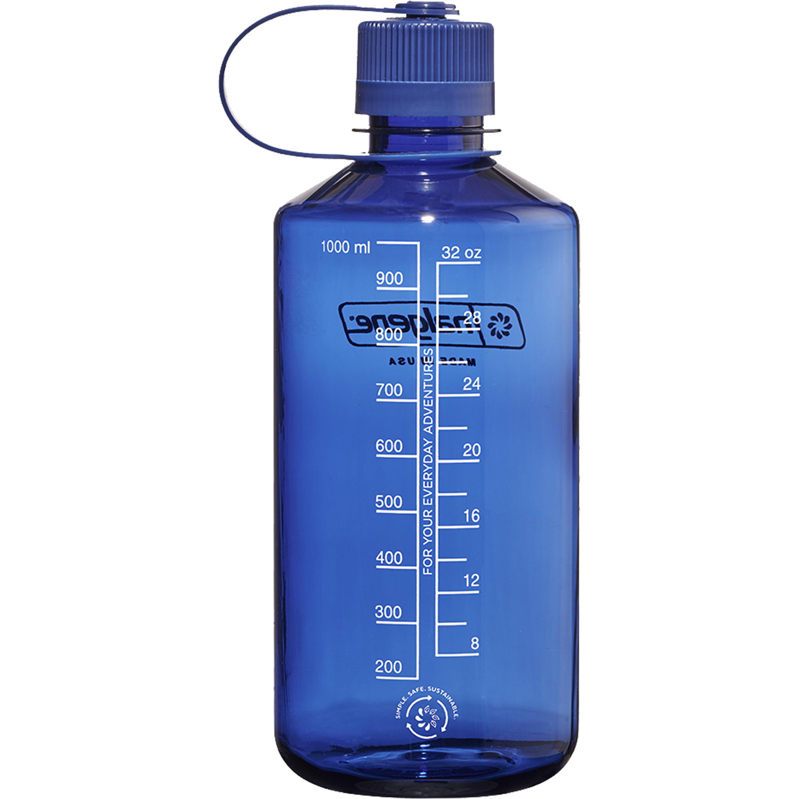 Nalgene Enghals Trinkflasche 1 Liter denim - Bild 25