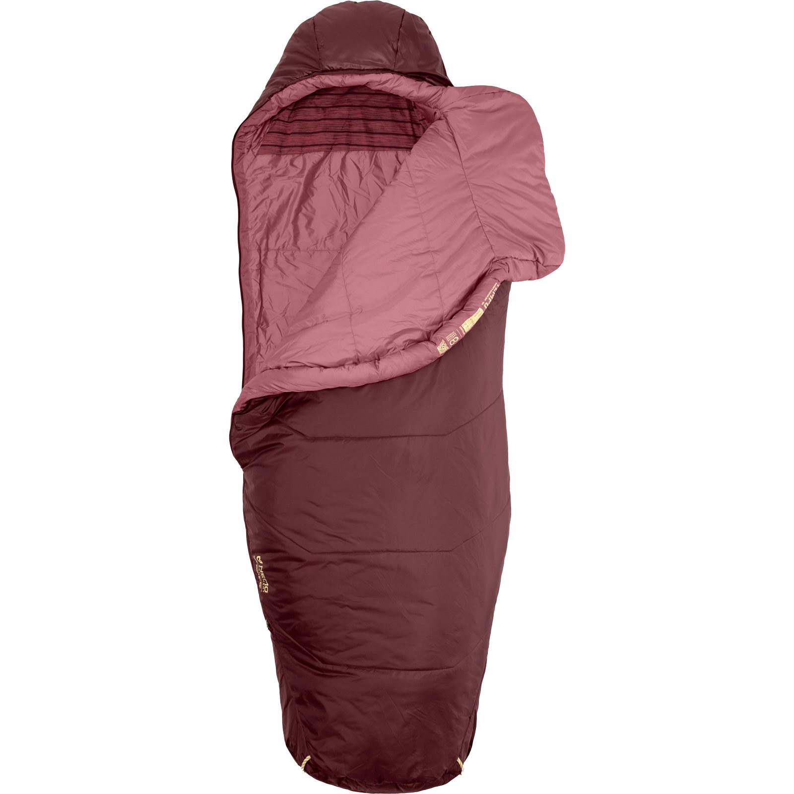 NEMO Tempo Women 35 - Kunstfaser-Schlafsack chocolate-rose - Bild 2