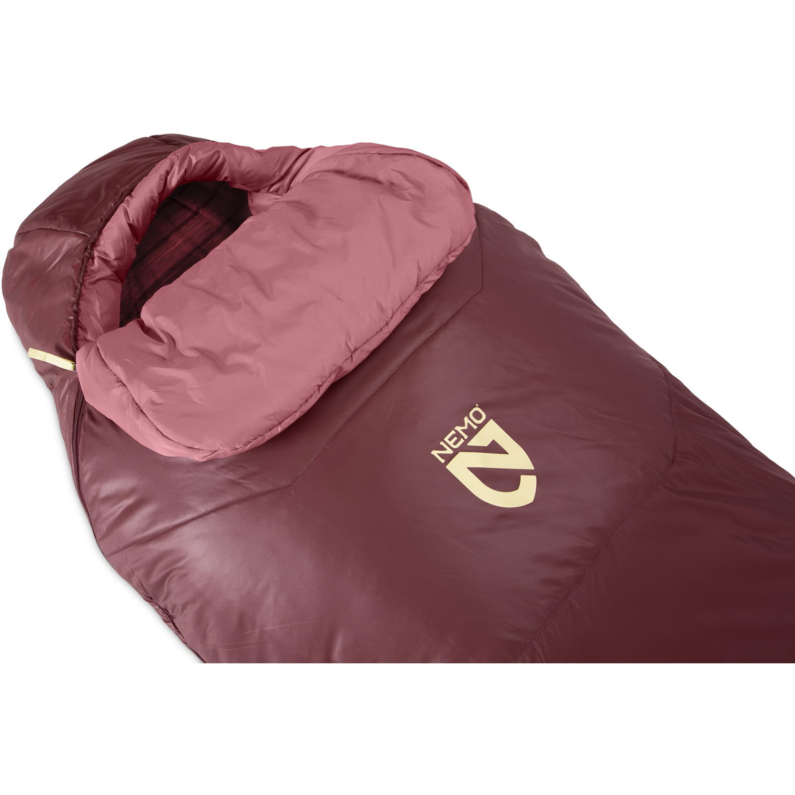 NEMO Tempo Women 35 - Kunstfaser-Schlafsack chocolate-rose - Bild 5