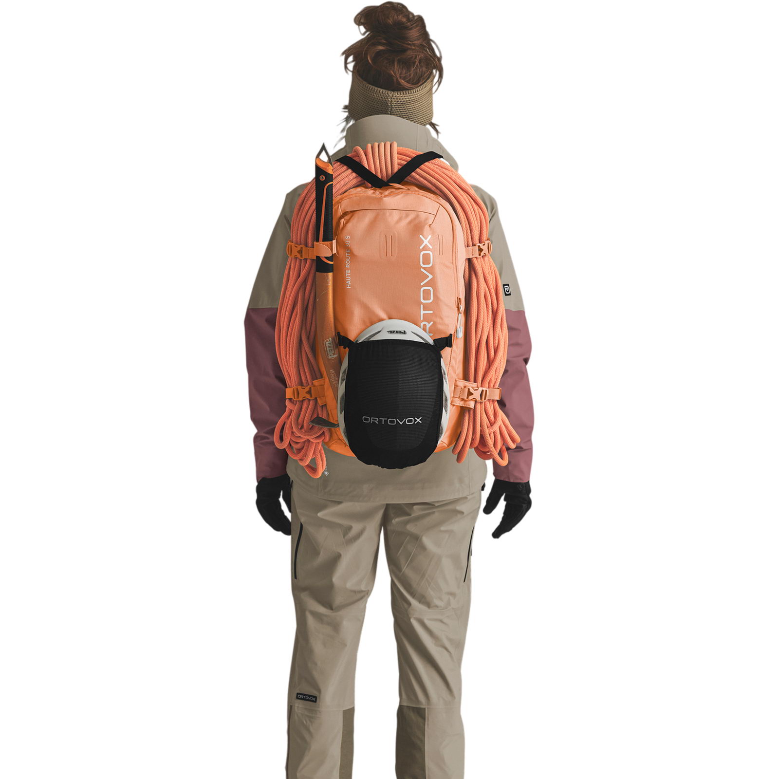 Ortovox Haute Route 30 S - Skitourenrucksack faded tangerine - Bild 7