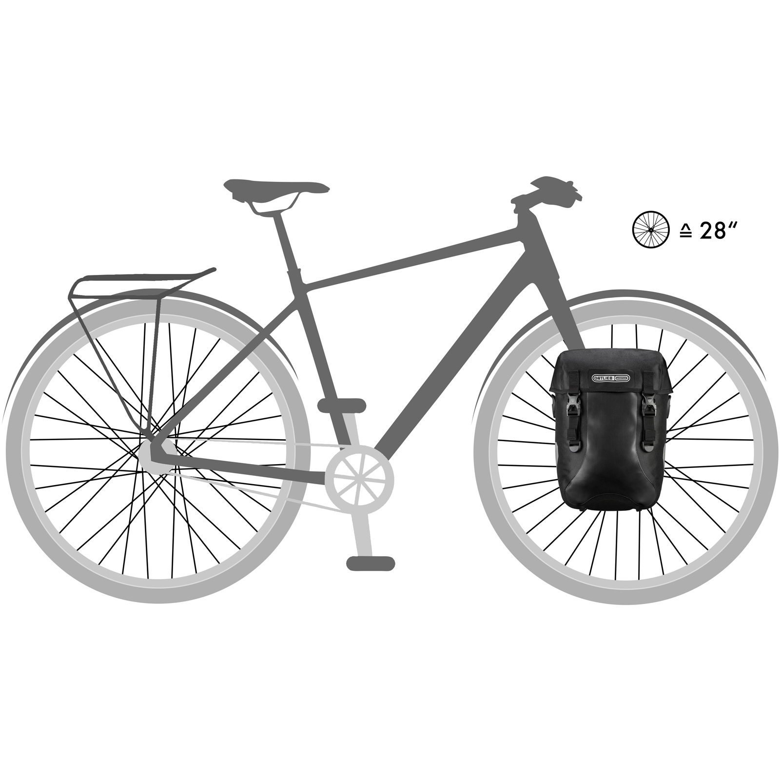 ORTLIEB SPORT-PACKER 15L Pair - Fahrradpacktaschen schwarz - Bild 11