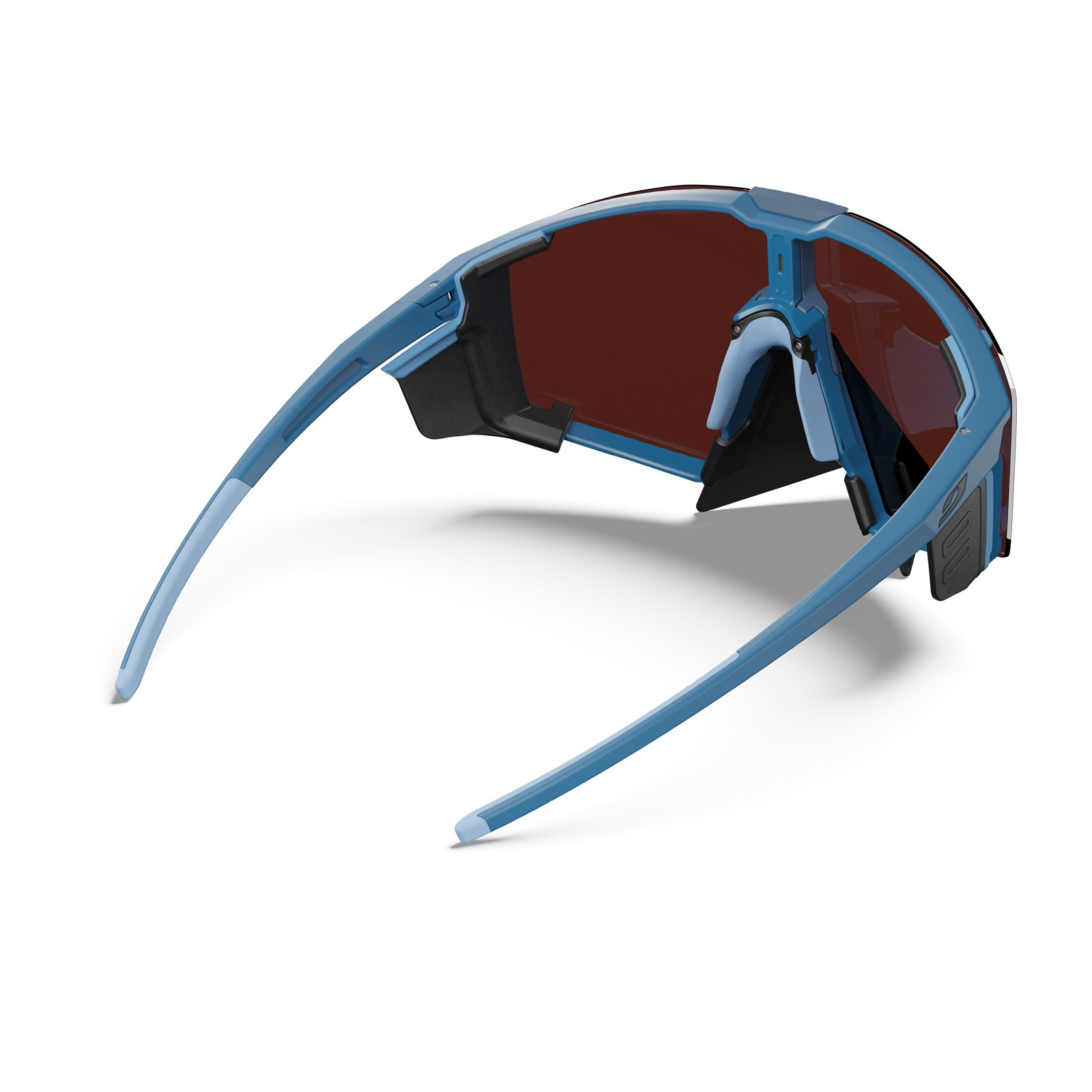 JULBO Edge Cover Reactiv High Contrast 0-4 - Brille blau matt - Bild 2