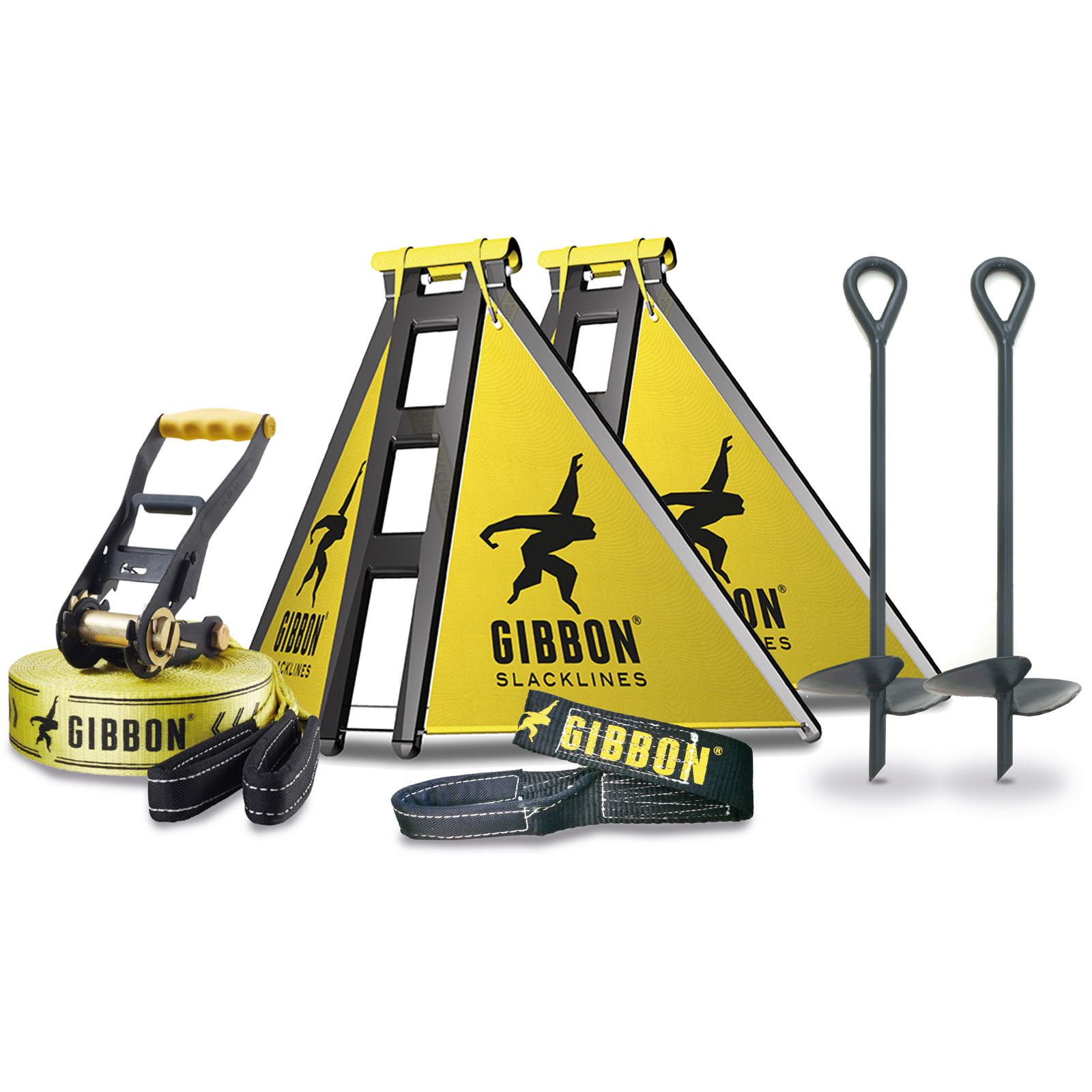Gibbon Independence Kit Classic - Slackline-Garten-Set - Bild 2