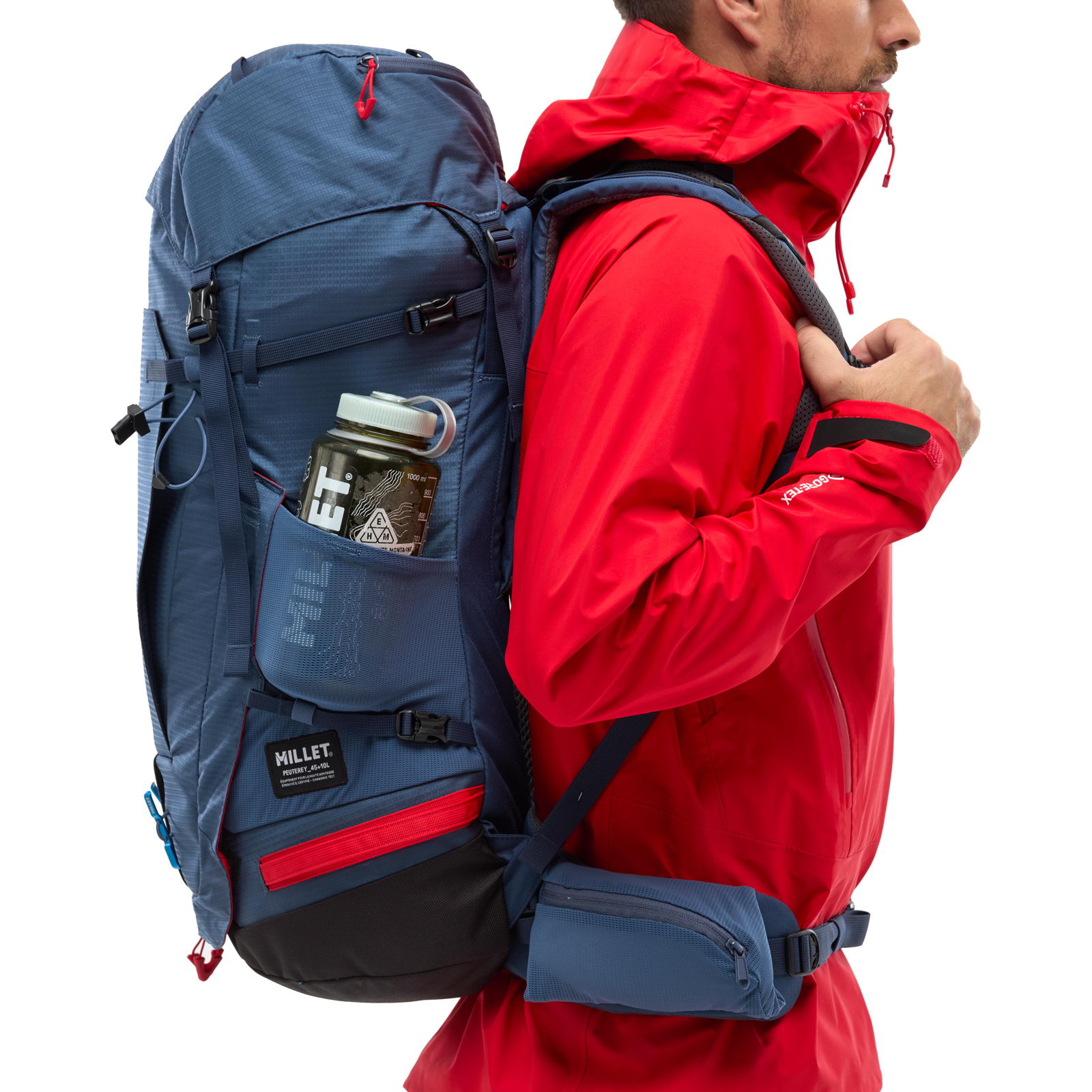 MILLET Peuterey 45+10 - Alpinrucksack dark denim - Bild 11
