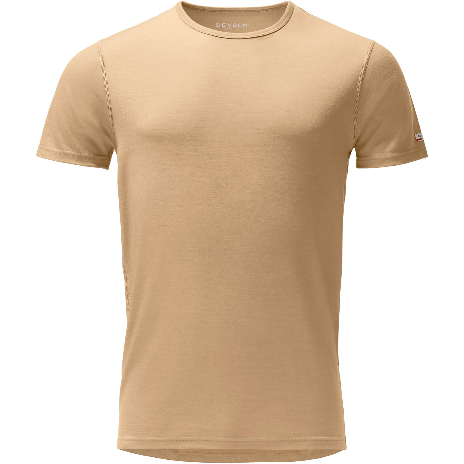 DEVOLD Breeze Plus Merino 200 T-Shirt Man - Funktionsshirt oat - Bild 3