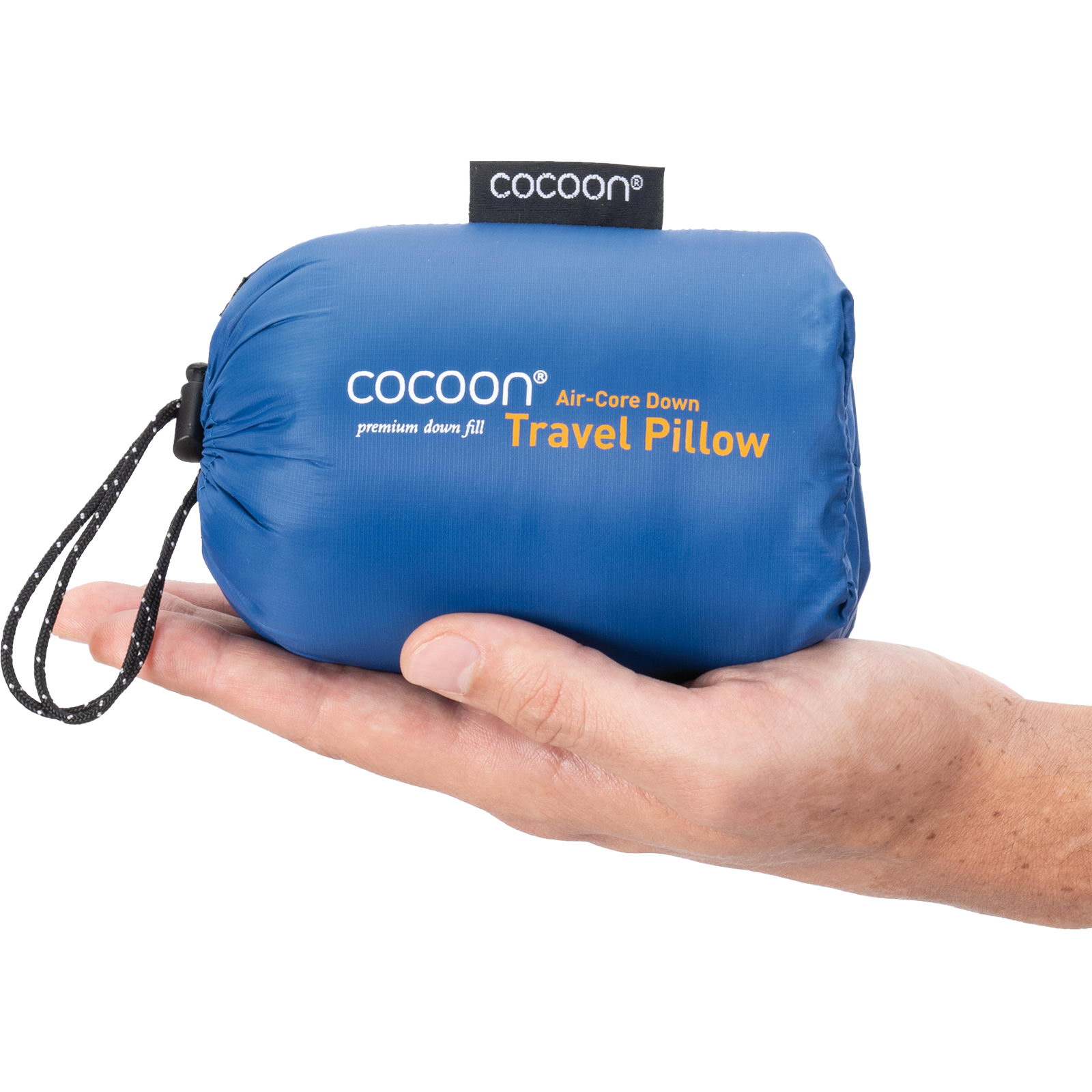 COCOON Air-Core Down Travel Pillow - Daunenkopfkissen true blue-grey - Bild 16