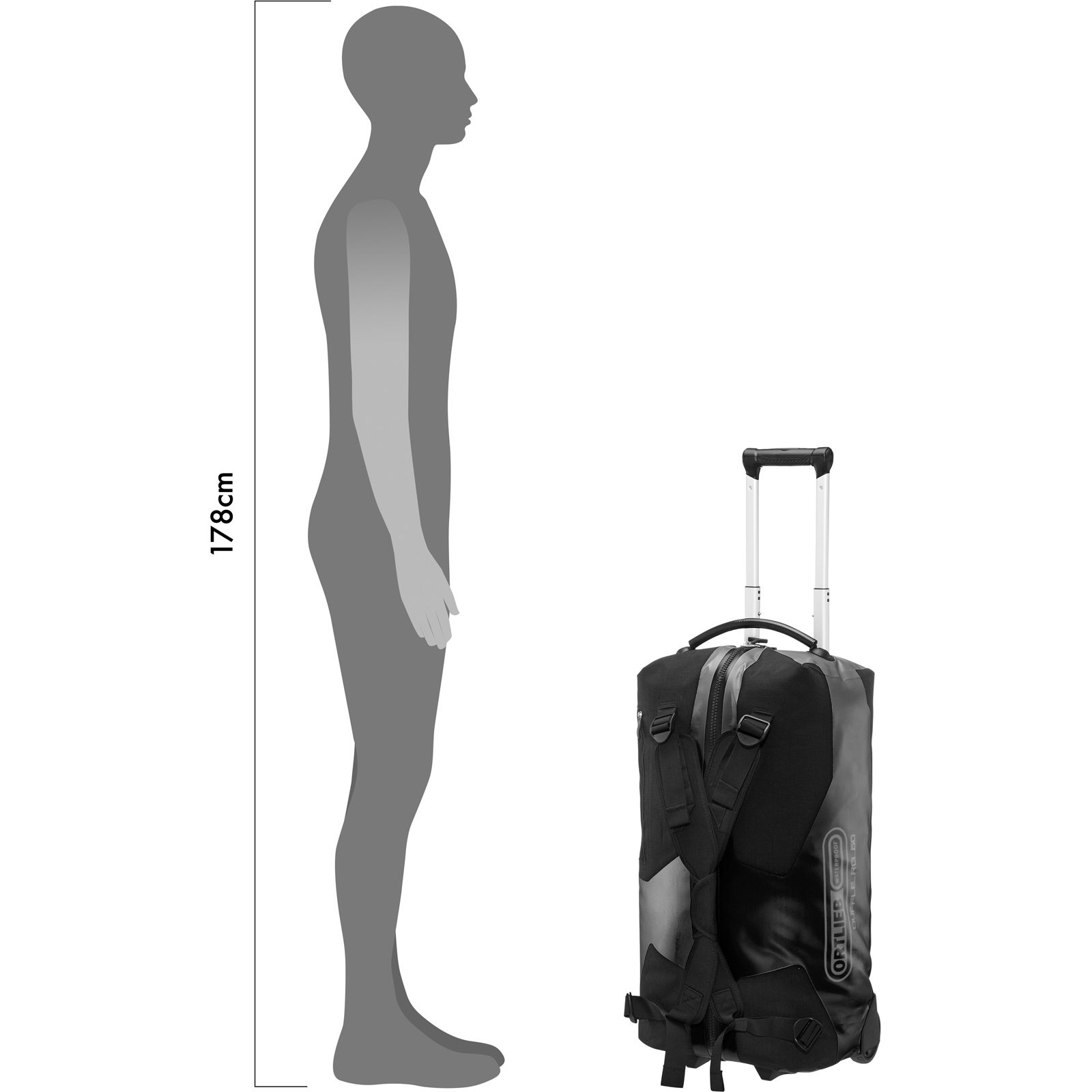 ORTLIEB Duffle RG 60L - Reise-Tasche schwarz - Bild 2