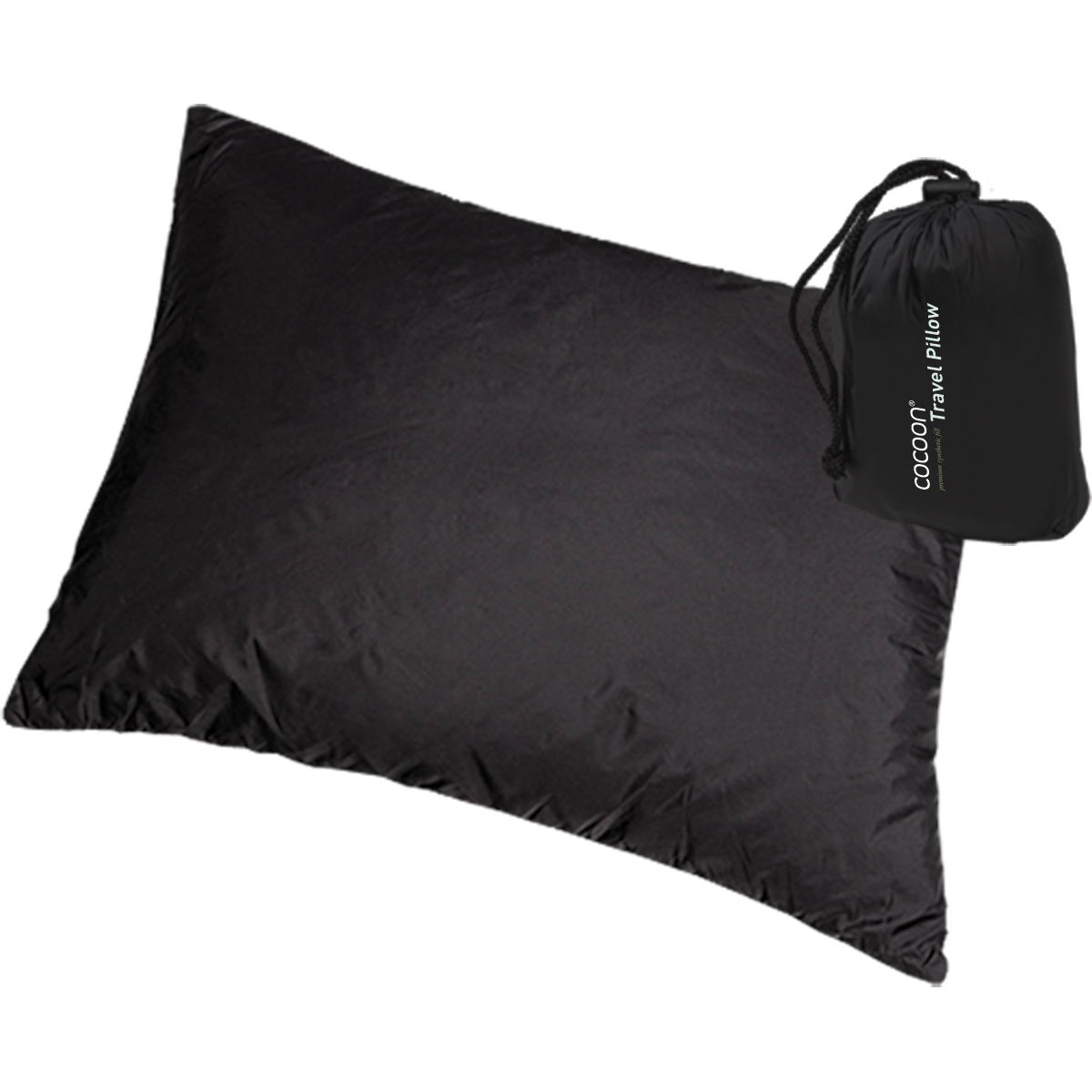 COCOON Synthetic Pillow SP Large - Reise-Kopfkissen charcoal - Bild 1