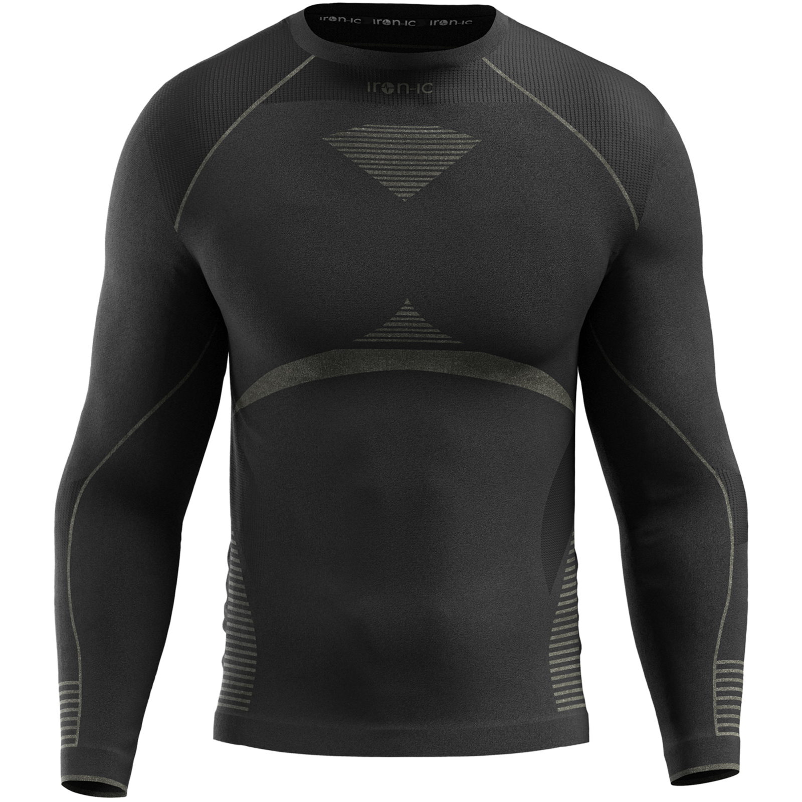 iron-ic Enerka Longsleeve Man - Langarmshirt black - Bild 1