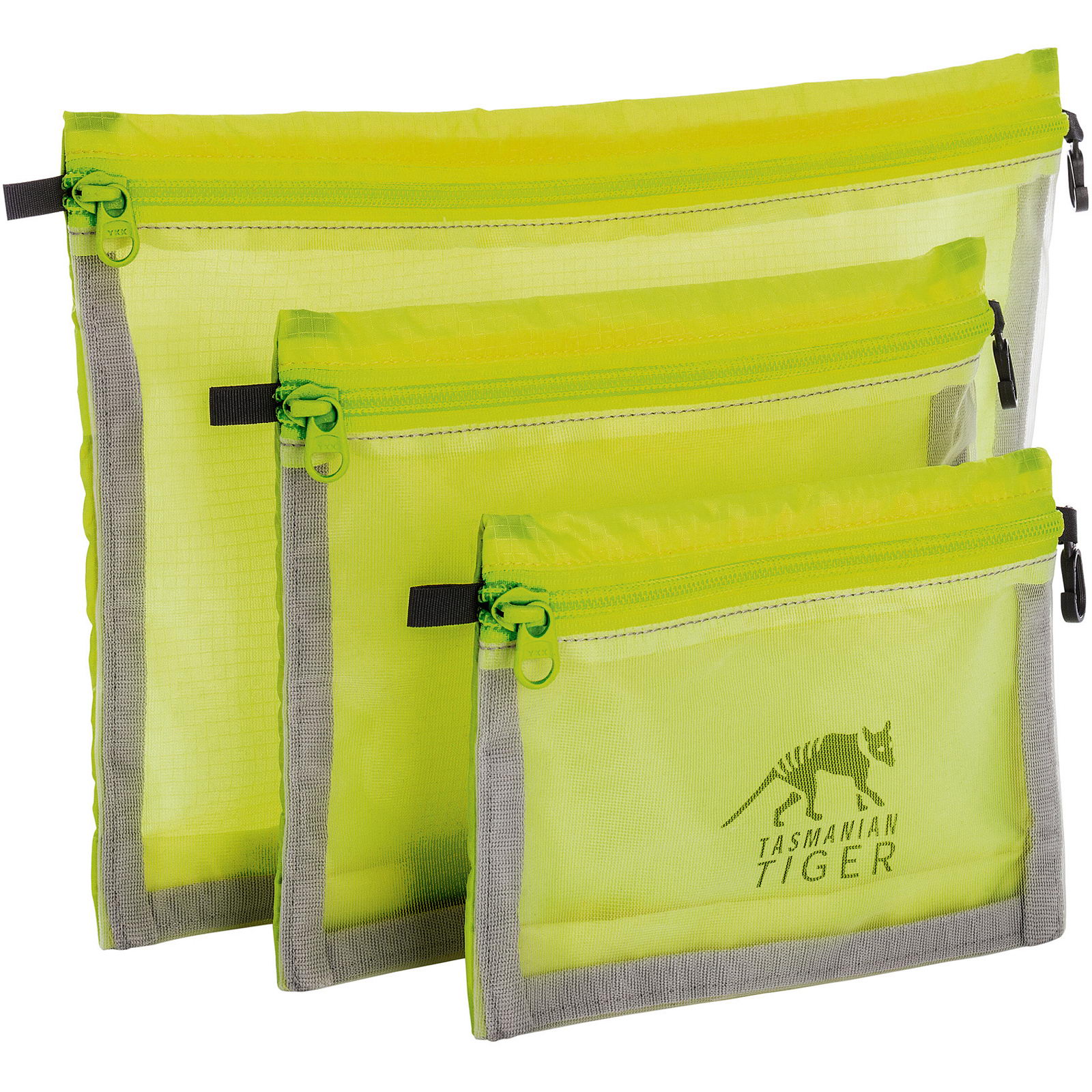 Tasmanian Tiger Mesh Pocket Set safety yellow - Bild 2
