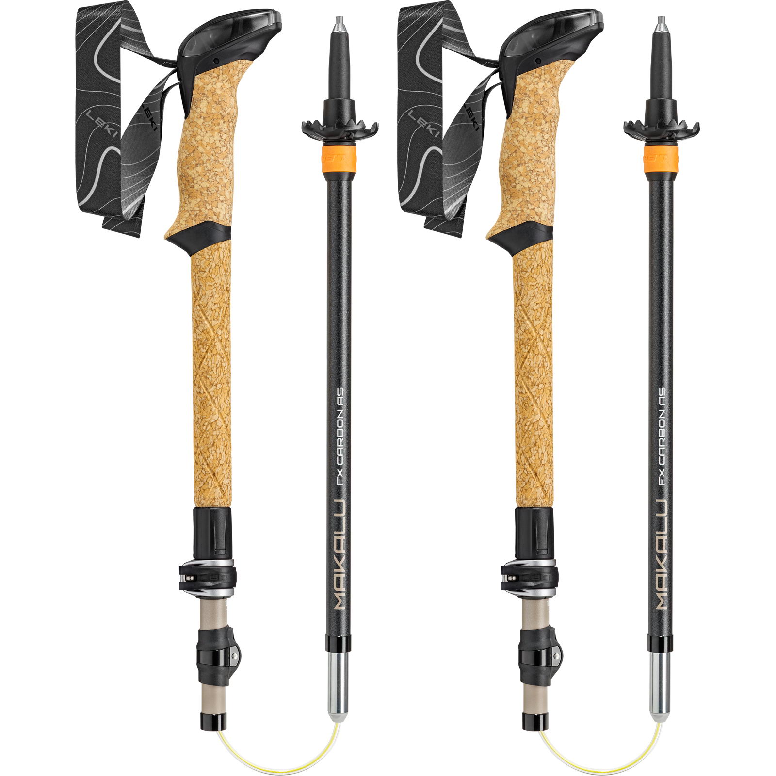 LEKI Makalu FX Carbon AntiShock Compact - Faltstöcke - Bild 2