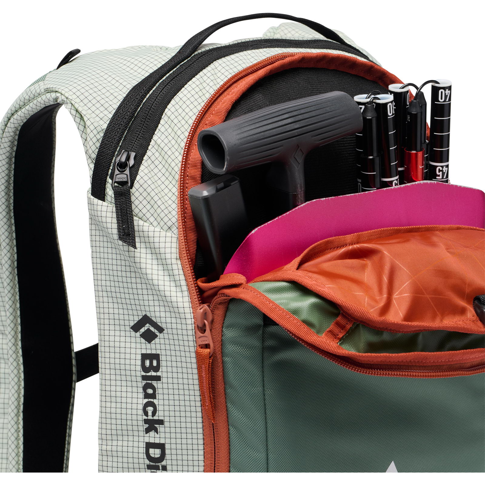 Black Diamond Dawn Patrol 15 - Skitourenrucksack foam green - Bild 18