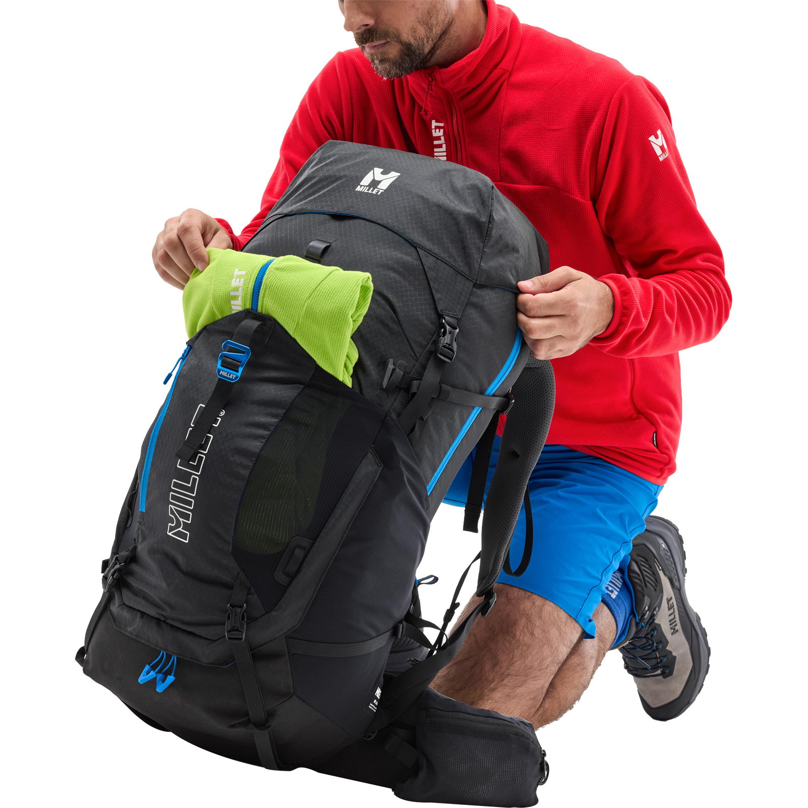 MILLET Ubic 55+15 - Wander- und Tourenrucksack e-black - Bild 5