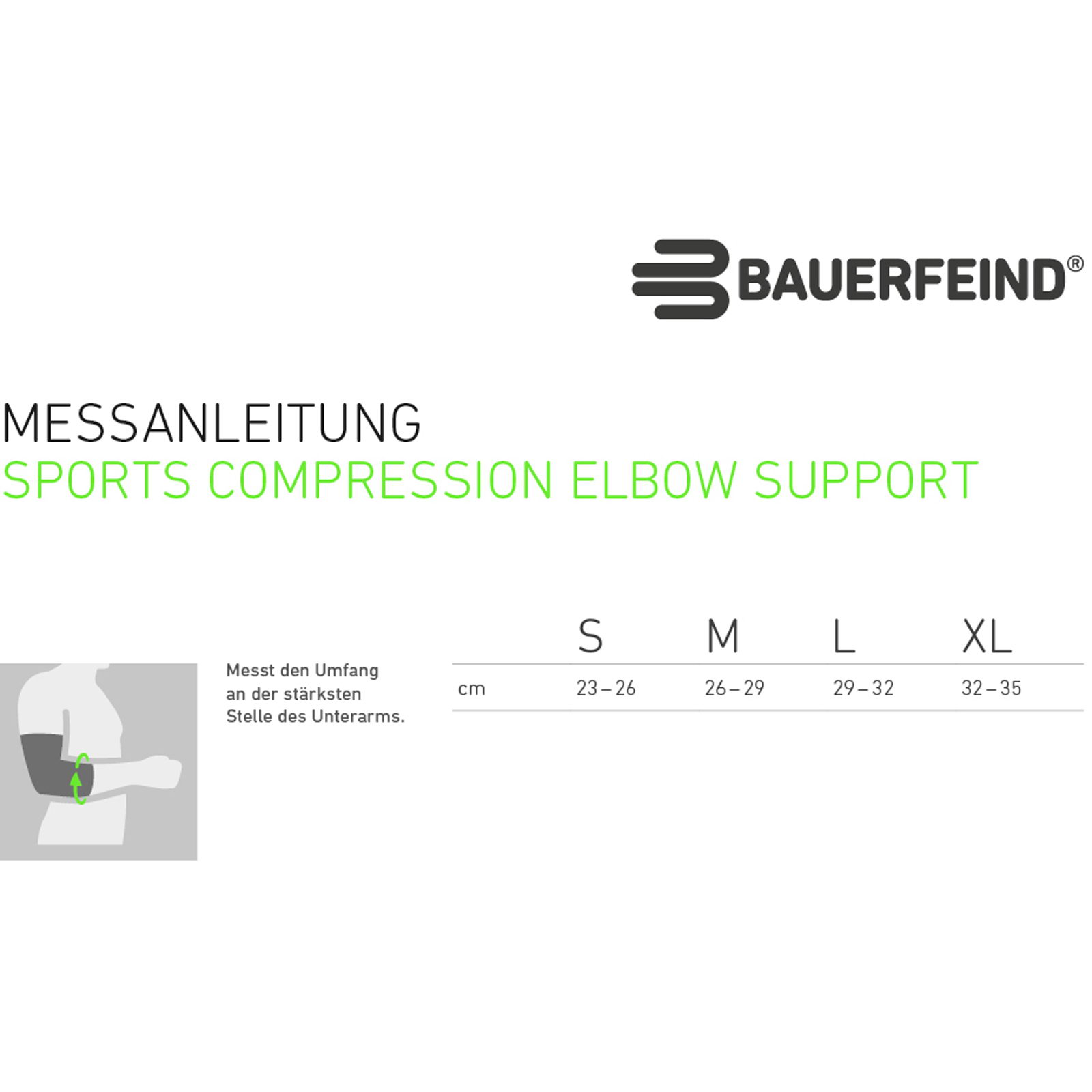 Bauerfeind Sports Sports Compression Elbow Support - Ellenbogen Bandage rivera - Bild 26