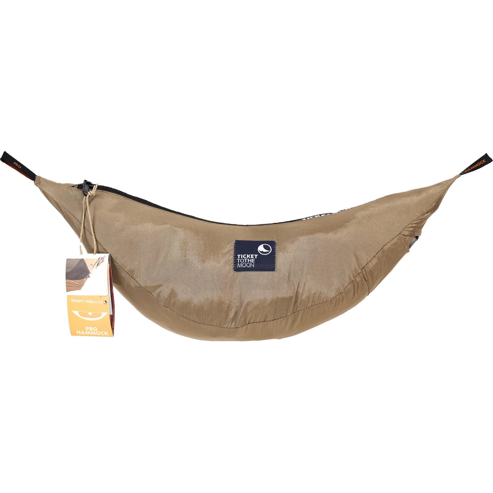 TICKET TO THE MOON Pro Hammock - Hängematte brown-black - Bild 2