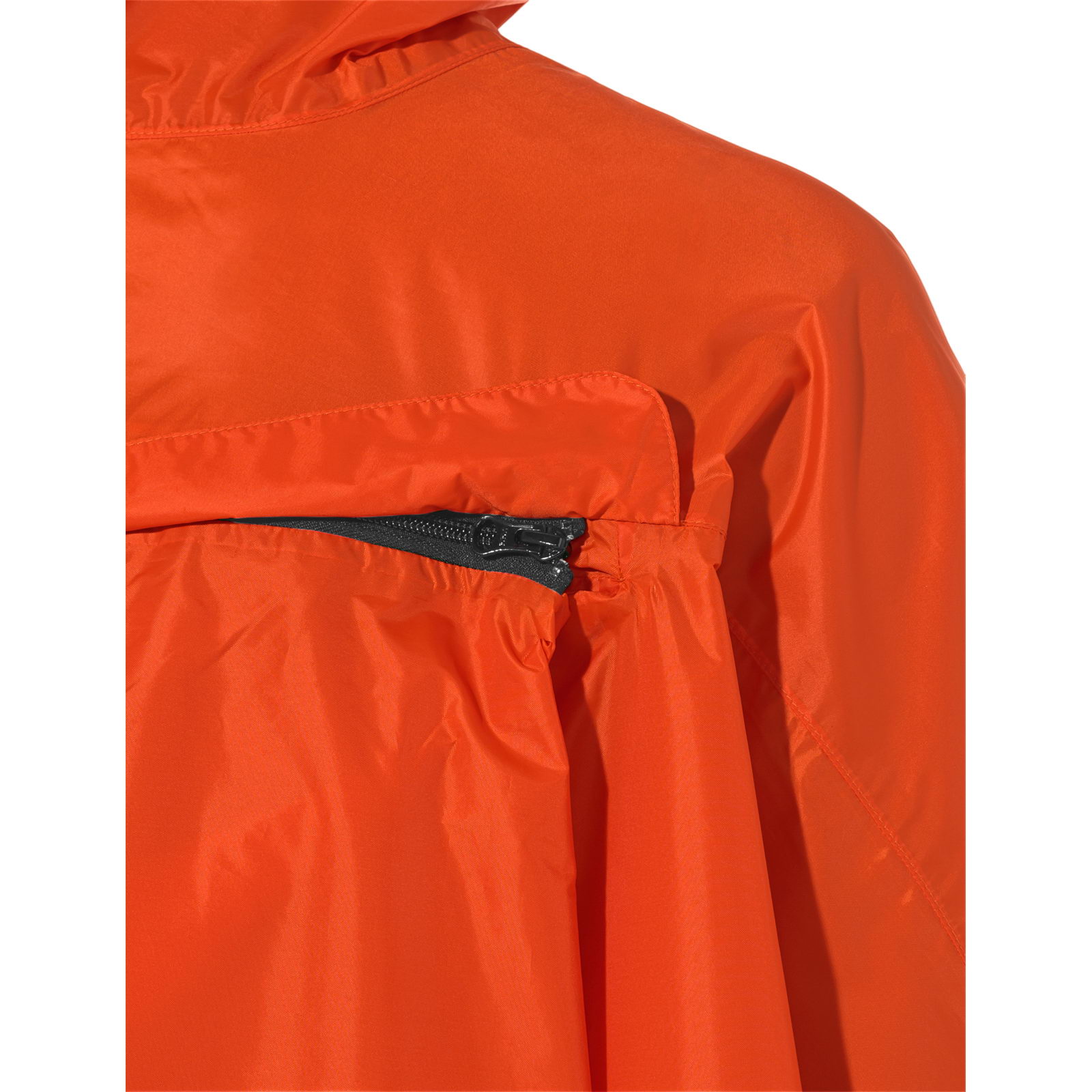 VAUDE Hiking Backpack Poncho II - Rucksack-Regenponcho orange - Bild 12