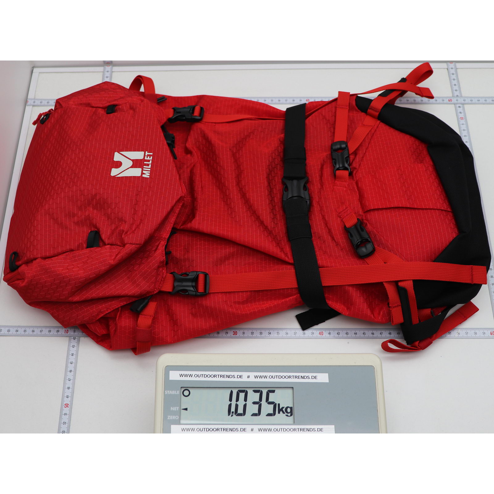 MILLET Prolighter 30+10 - Alpinrucksack red - Bild 14